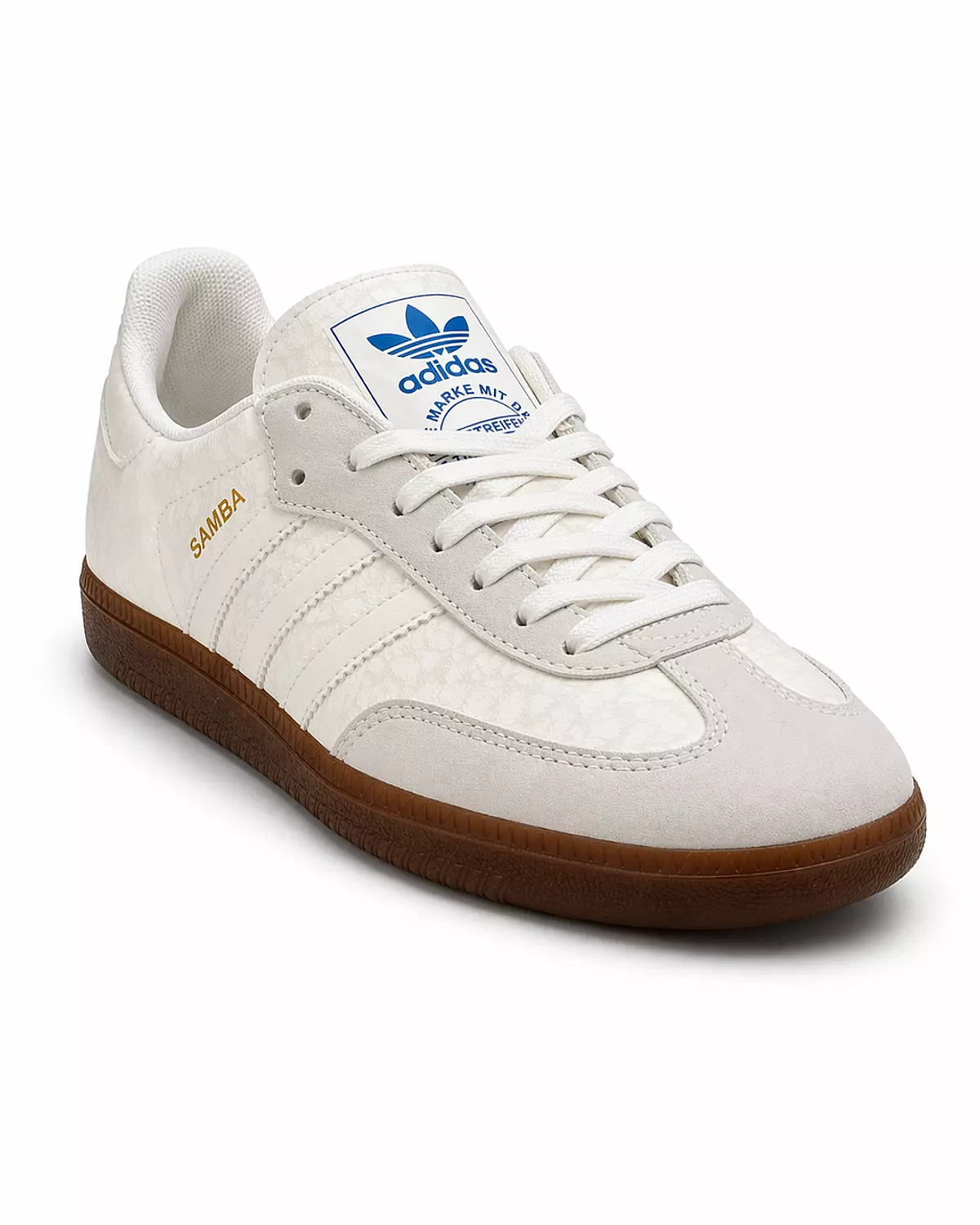 Women’s Samba Shoes – Gray & Marble white hover image
