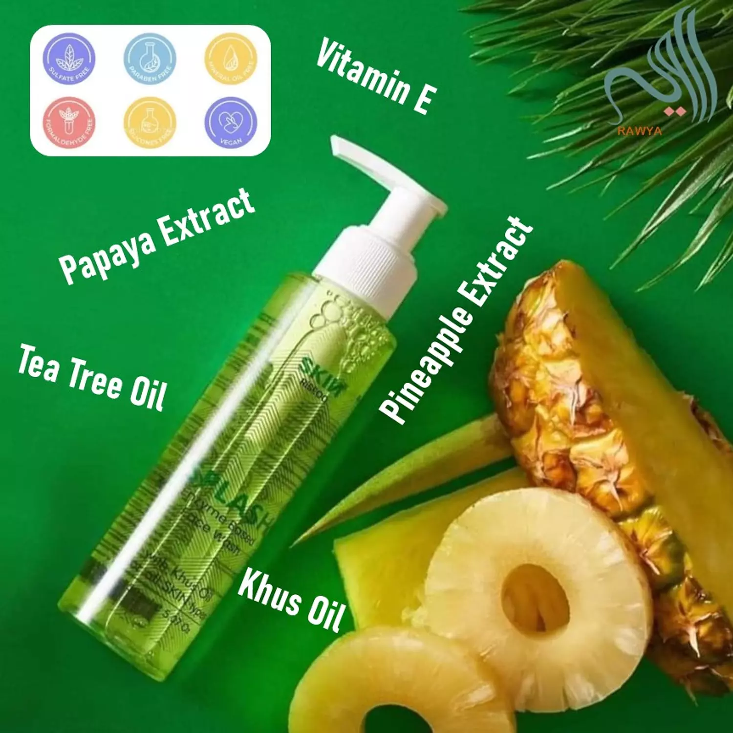 splash enzyme-based Face WASH 1