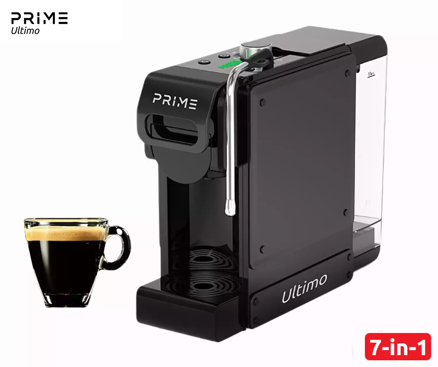 PRIME Ultimo 7 in 1 Multi-Capsule Coffee Machineماكينة قهوة برايم ألتيمو 7 في 1 متعددة الاستخدامات 6