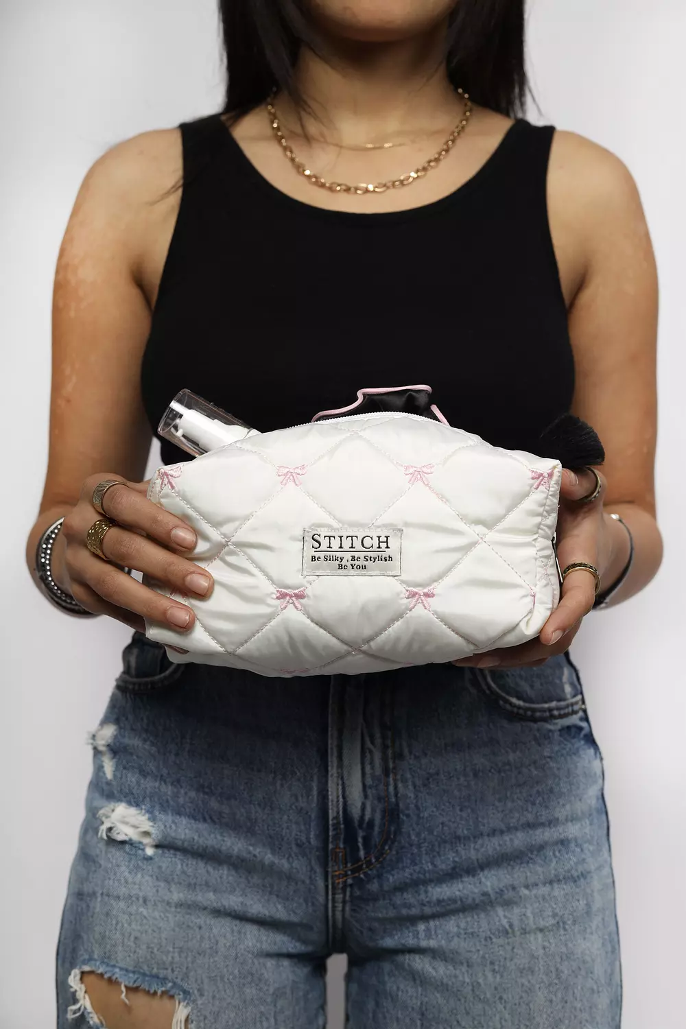 The Bow makeup bag  image