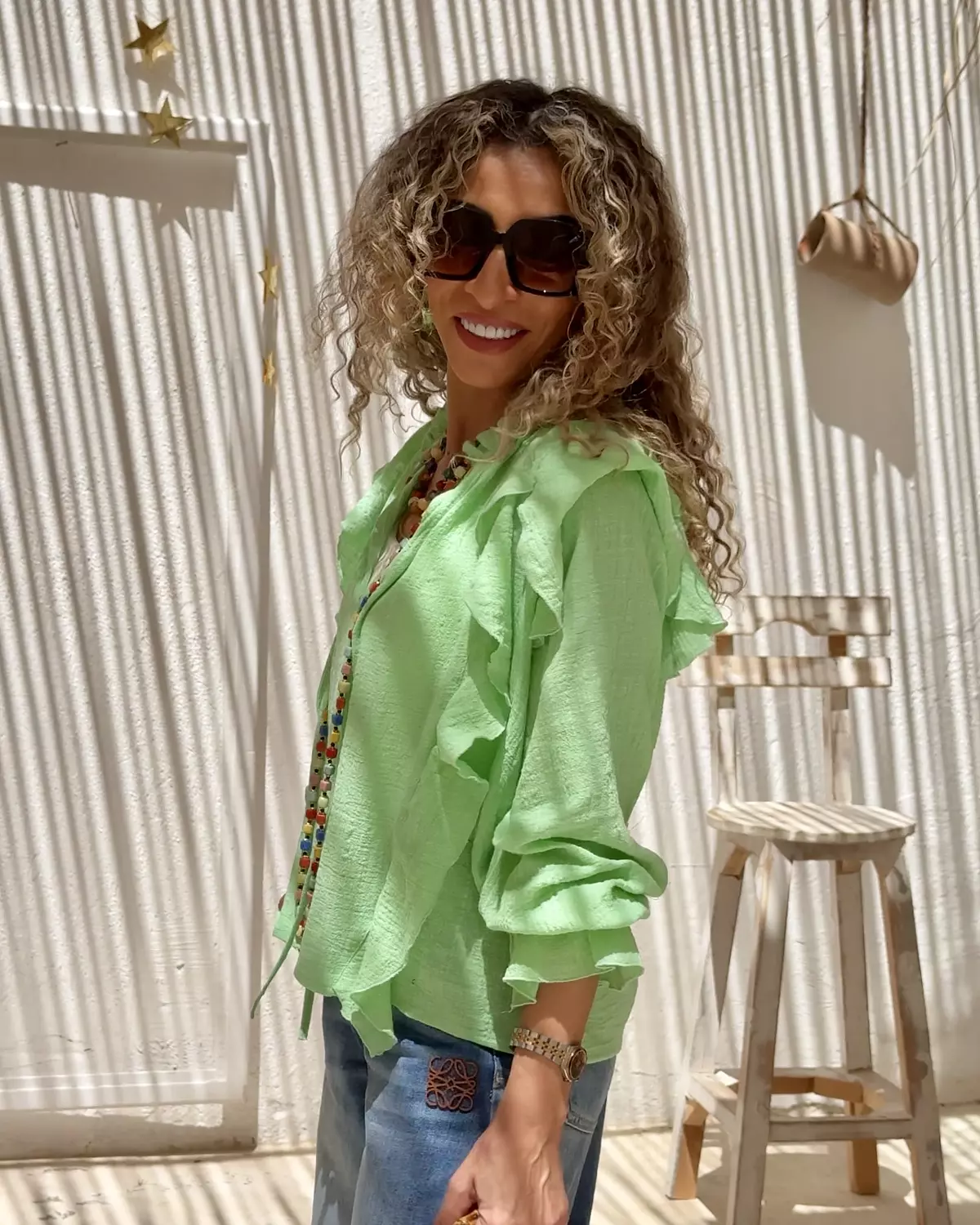 Voile Blouse ( 3153 - 1) 6