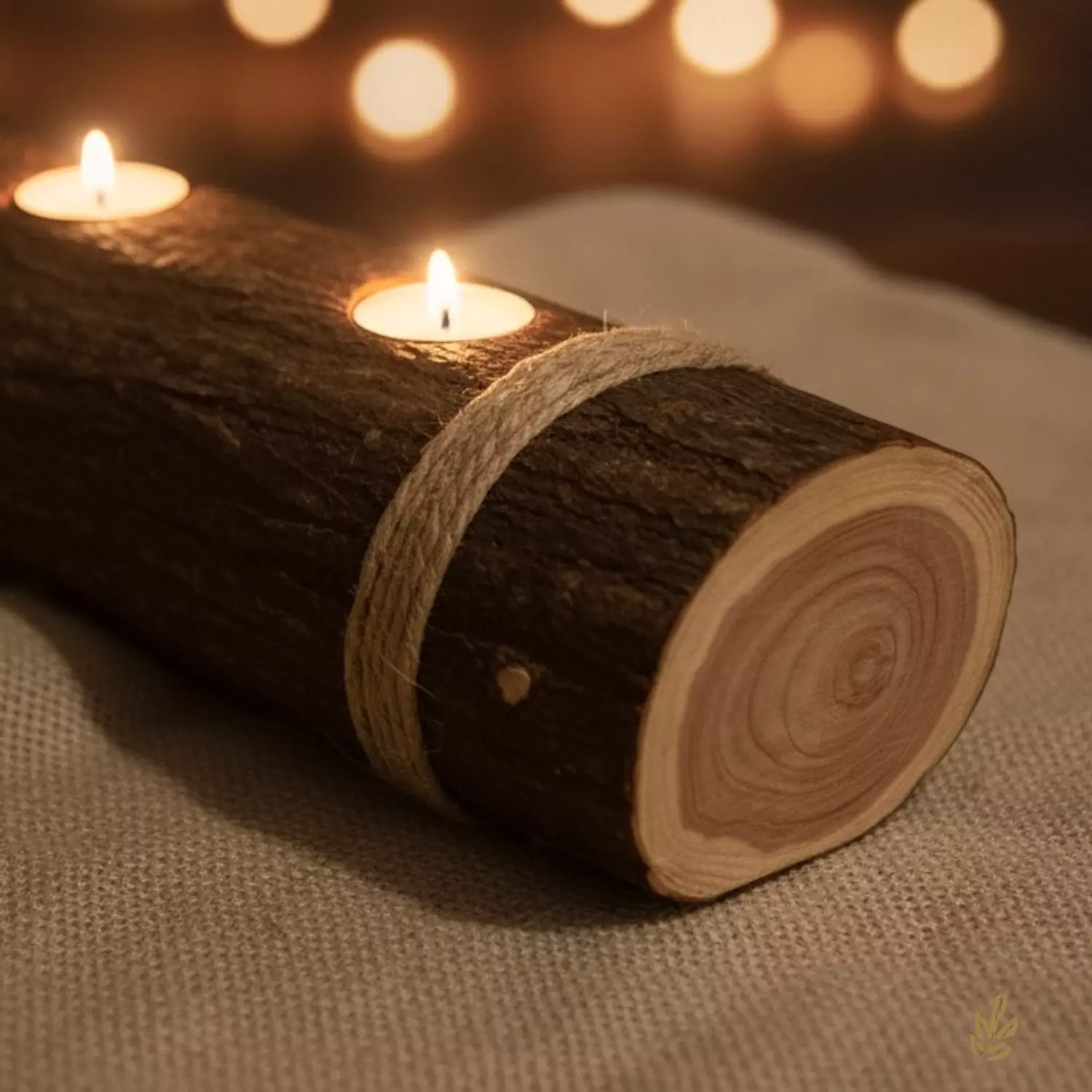 The Log Candle  1