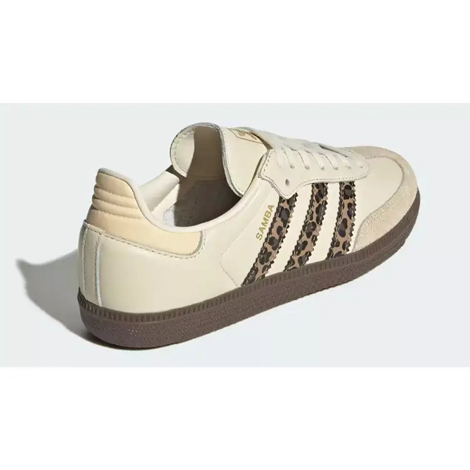 adidas Samba OG GS Leopard Cream White 3
