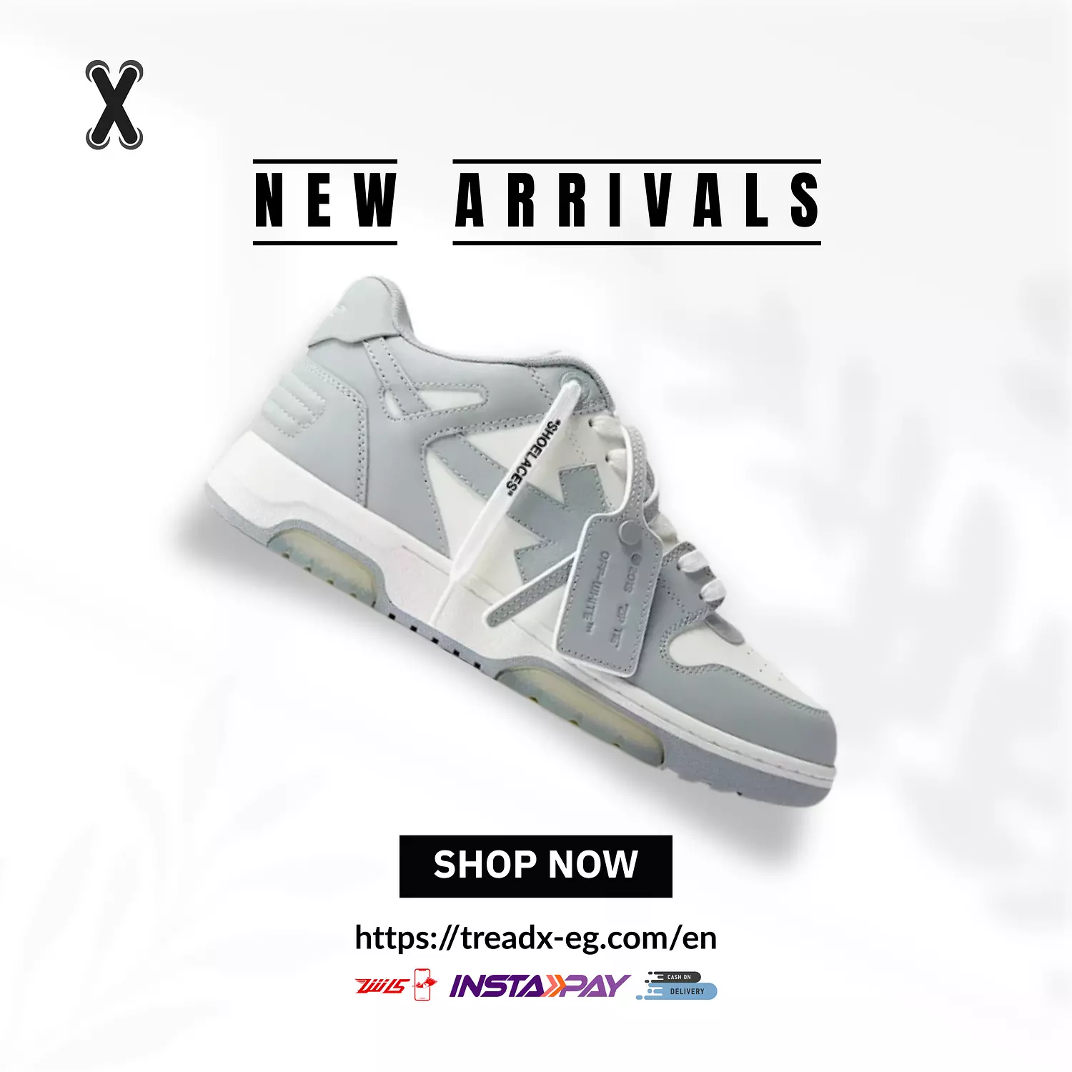 Off-White Out Of Office Calf Leather image