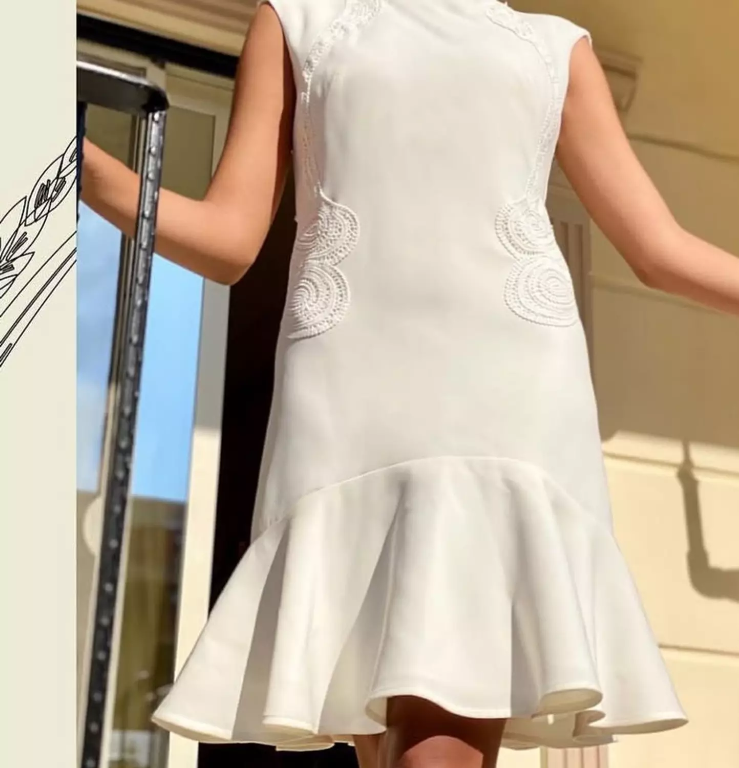 Short Dress Ruffle image