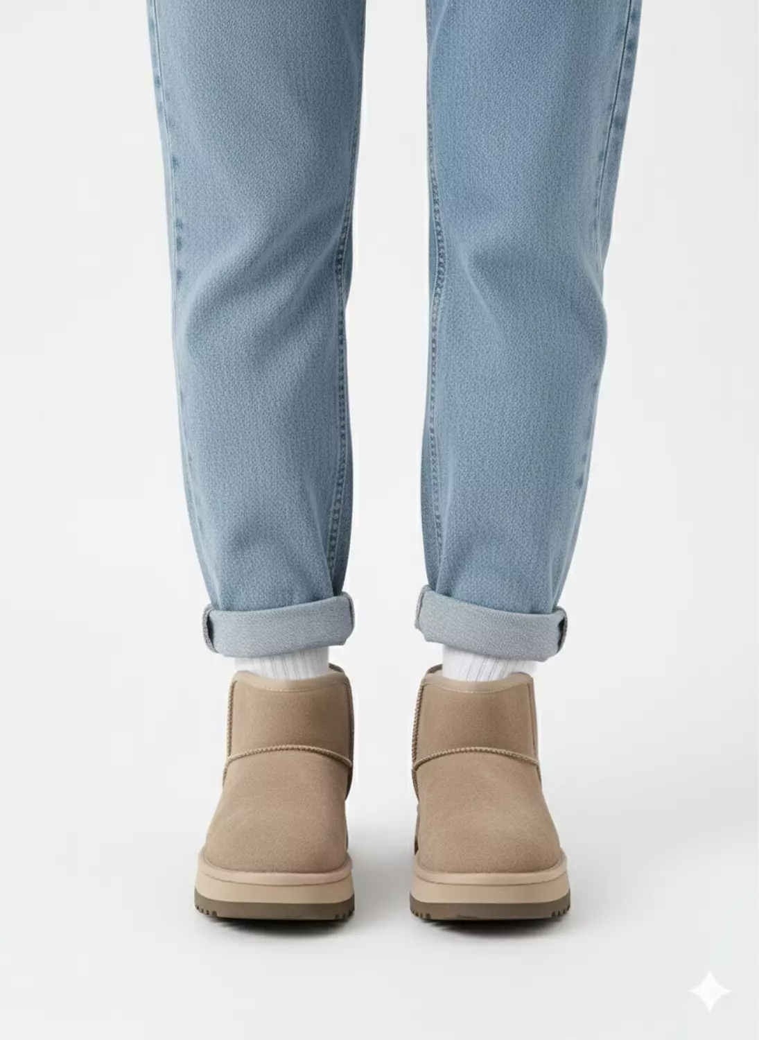 UGG Ankle Boot with Thick Comfortable Heel 2