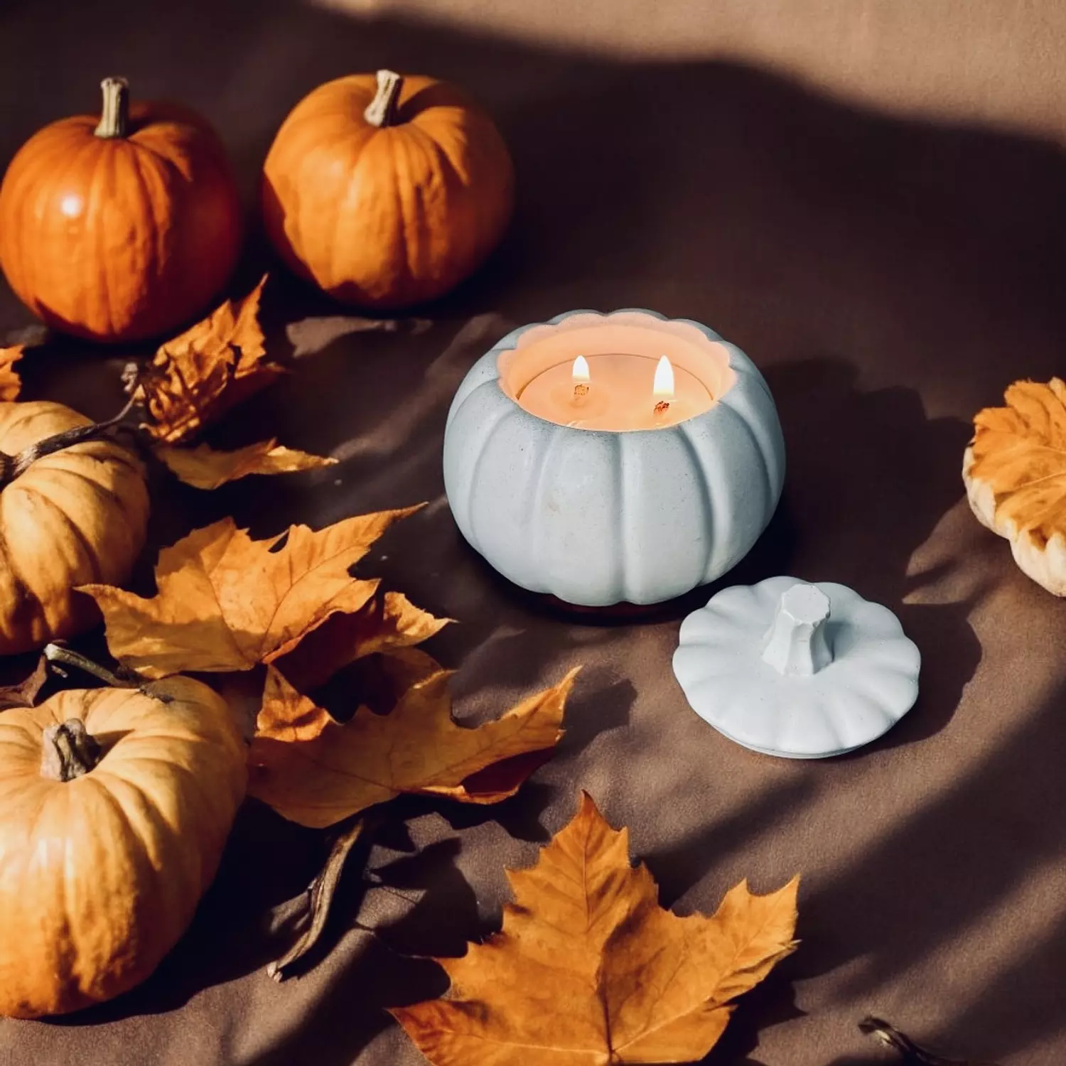 Minimalist Pumpkin Candle image