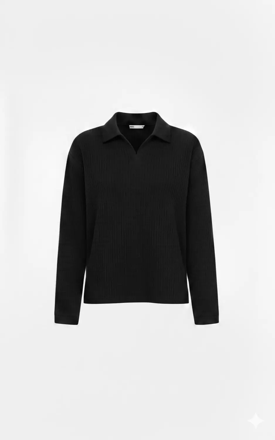 Ribbed Long-Sleeve Top image