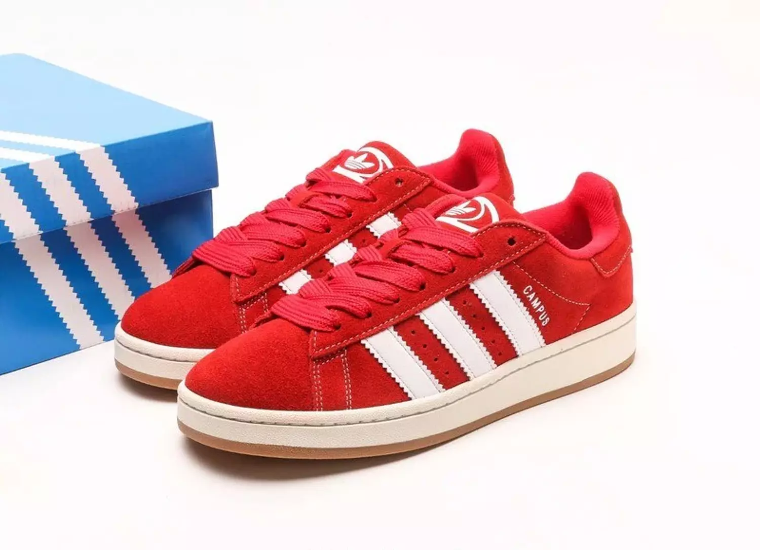 adidas Campus 00s Better Scarlet Cloud White 3