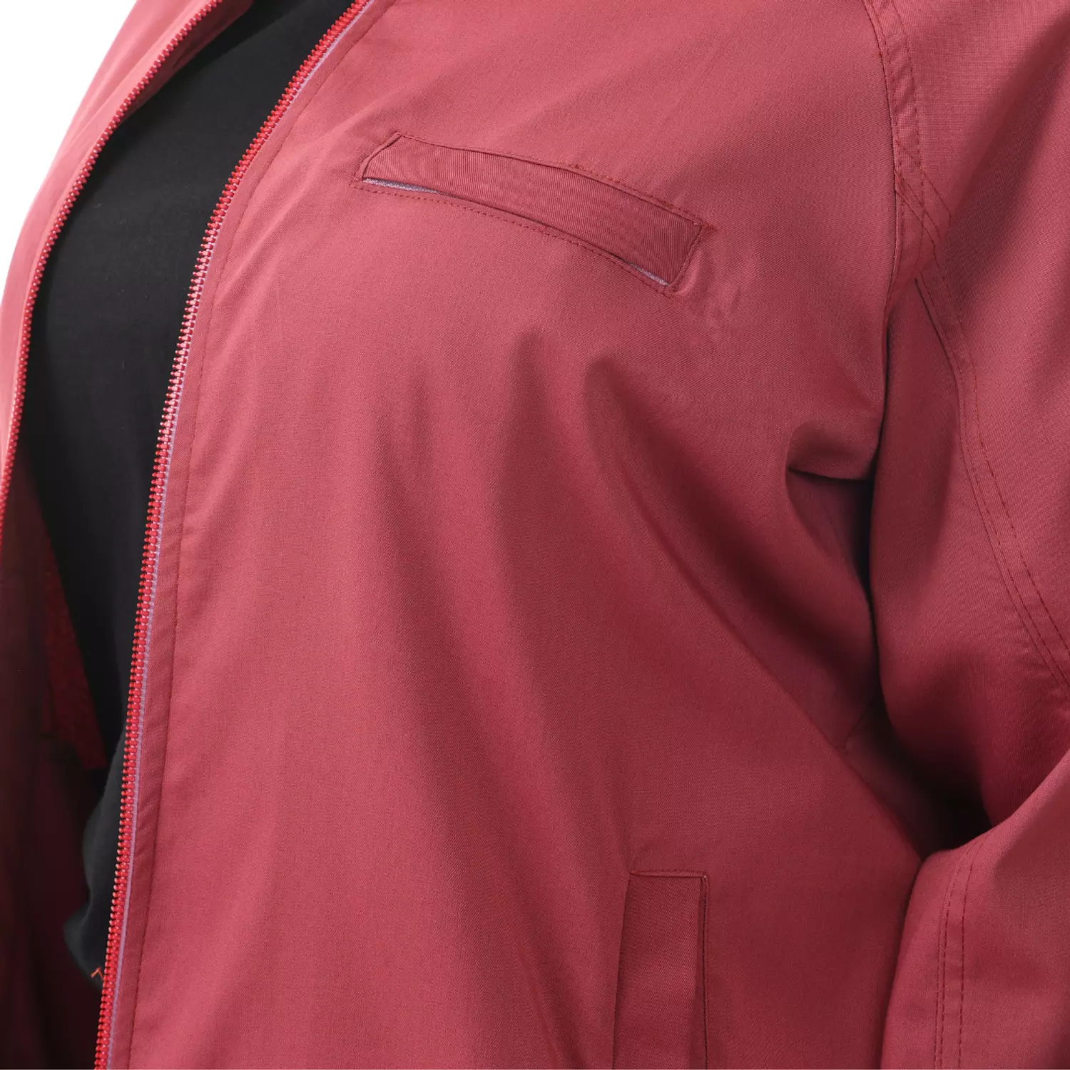 Burgundy Sporty Lab Coat 8