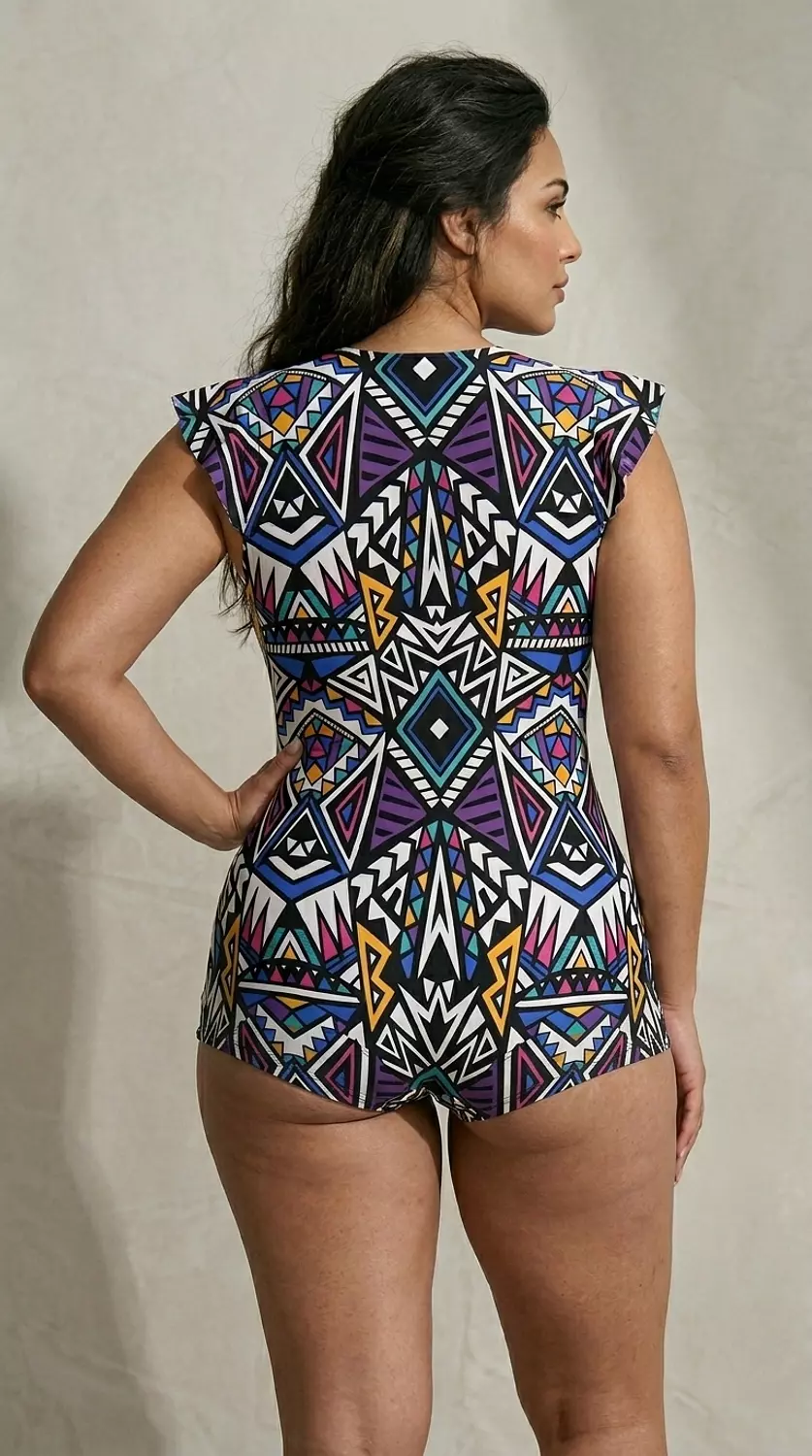 tribal ruffled Sleeve Guard  3