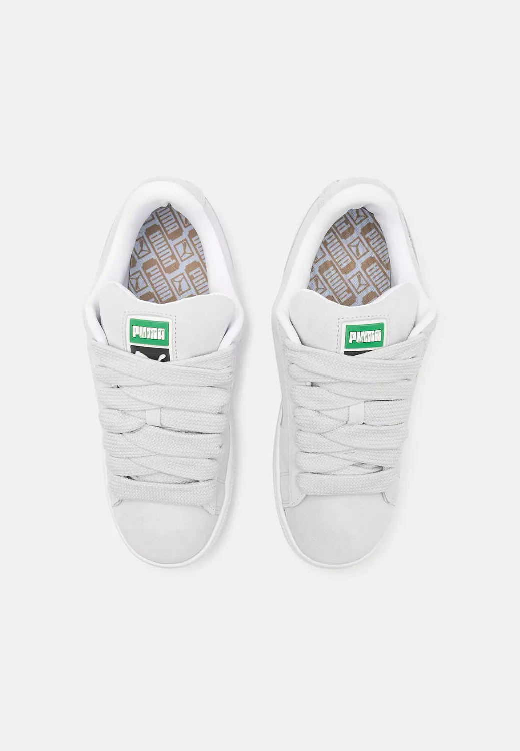 Puma Suede XL Silver Mist White 4