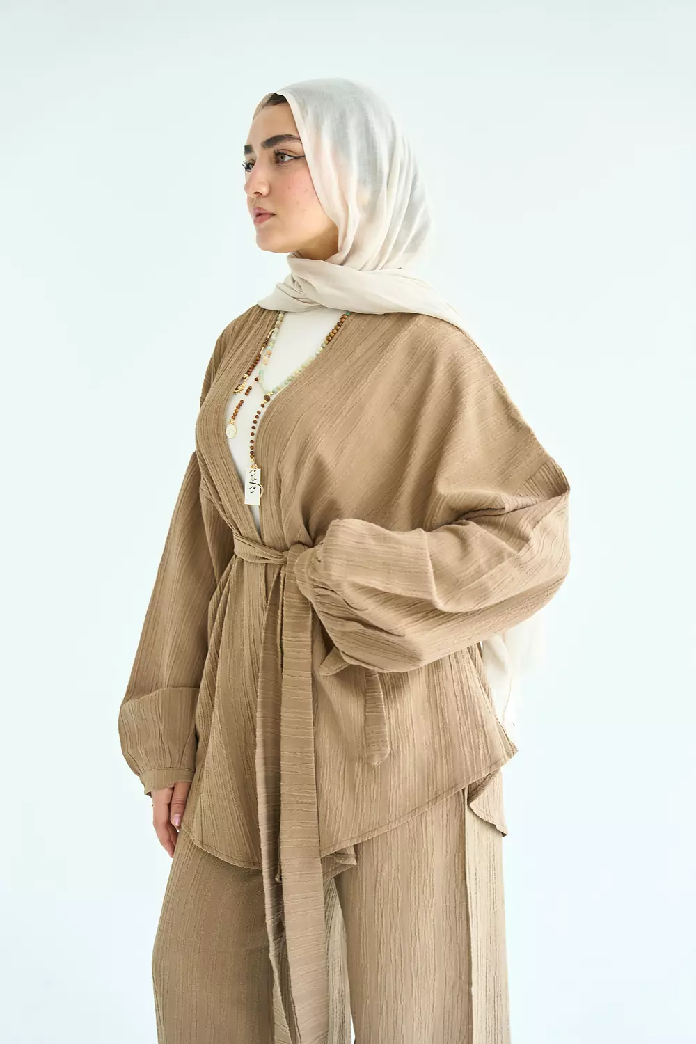 Crunchy set in brown 2