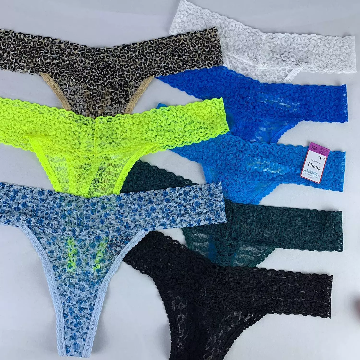 Lace lingerie panty thong from primark uk xxs ..xs