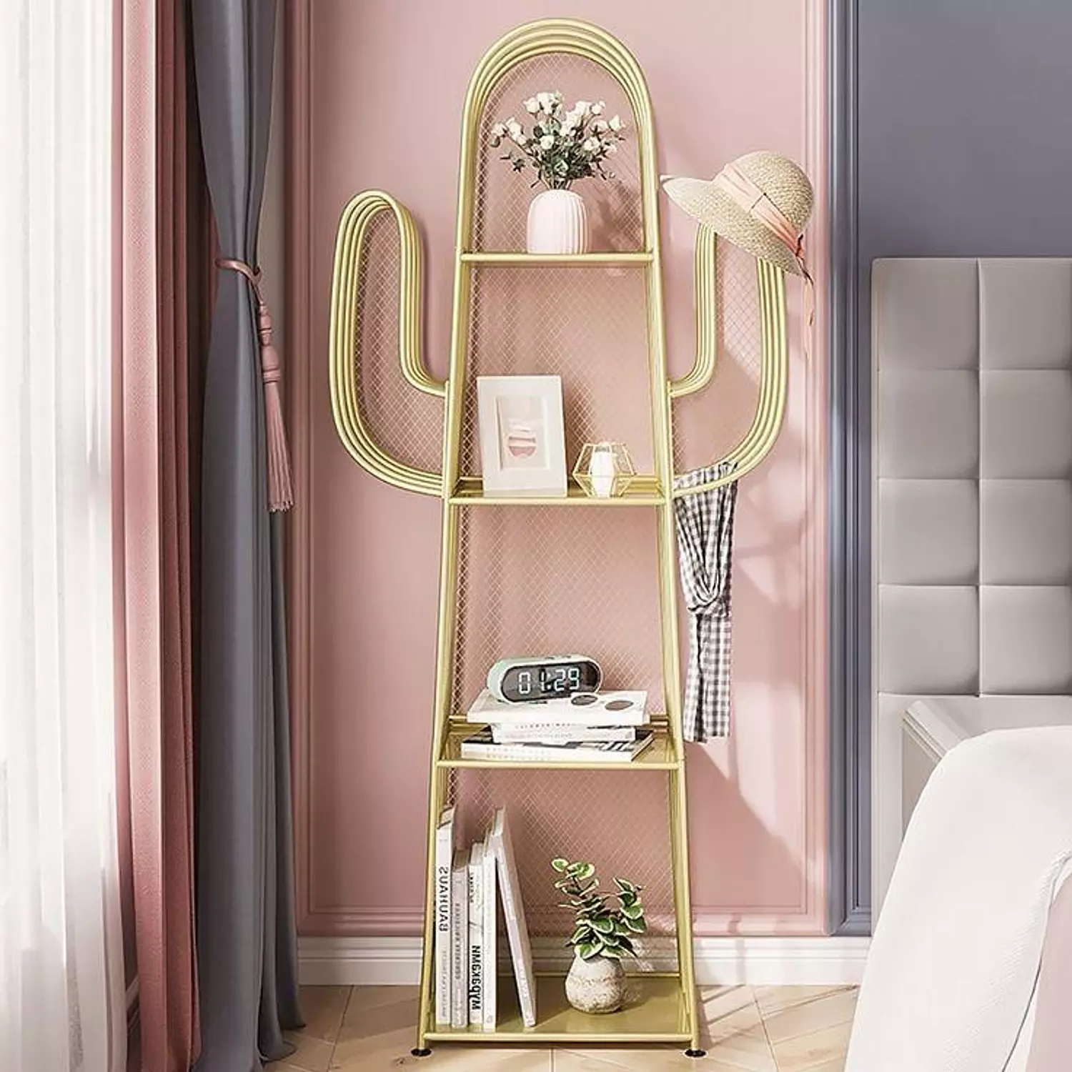 "Metal display unit with a elegant design" image