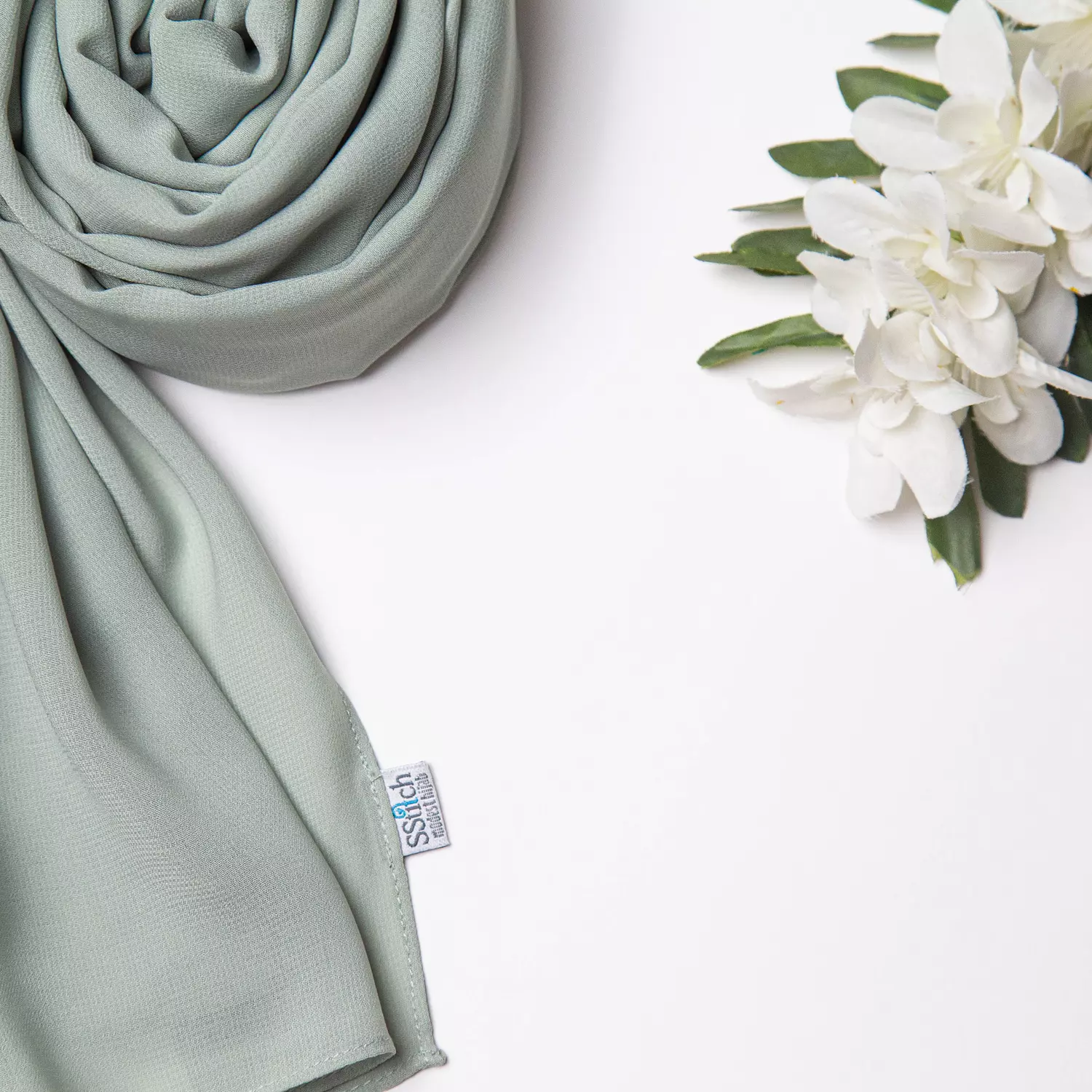 084 Hijab- Mint Green 