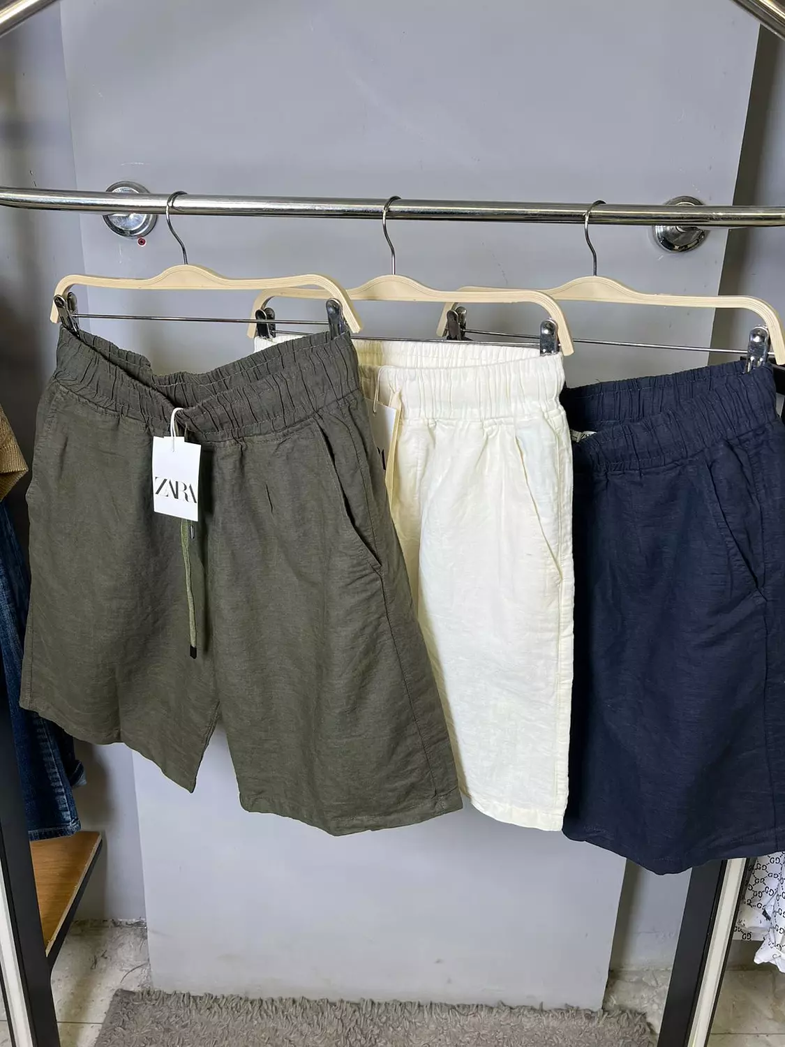 ZARA LINEN SHORT / 1458 4