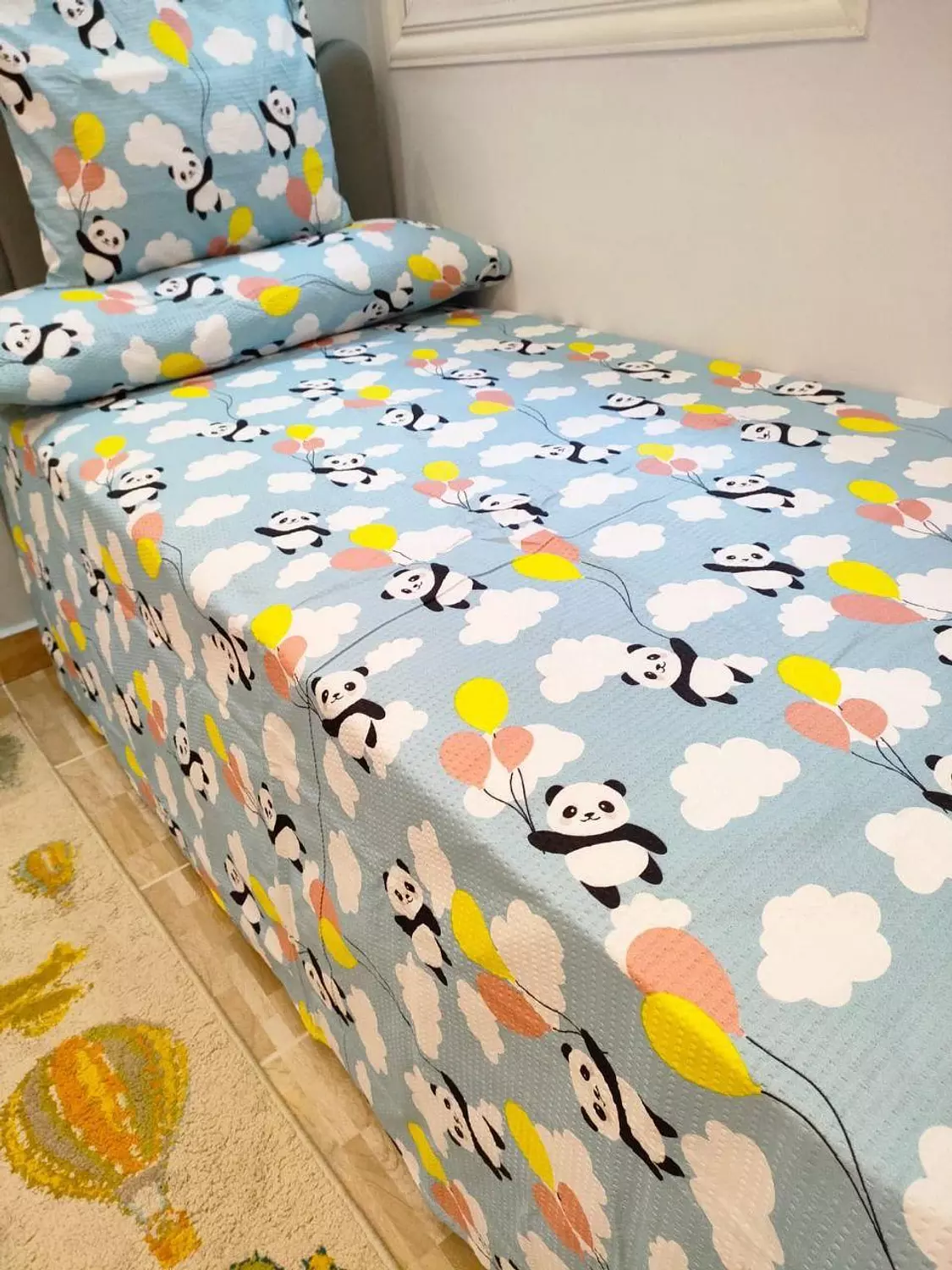 Panda children's bedding set image