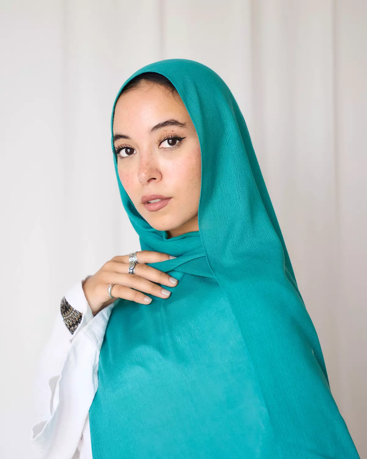 Turquoise Crinkle Modal image