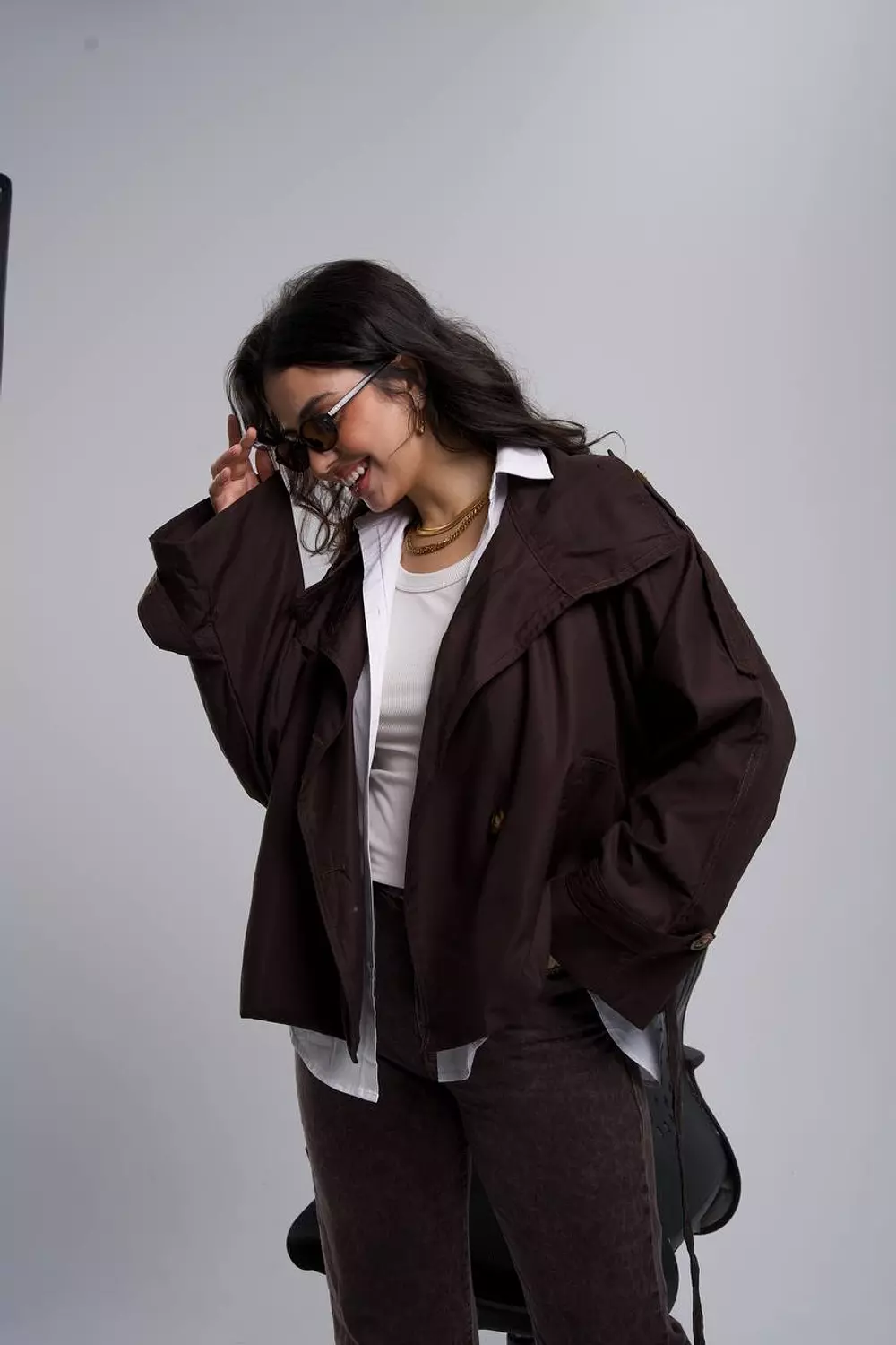 Short Trench coat  3