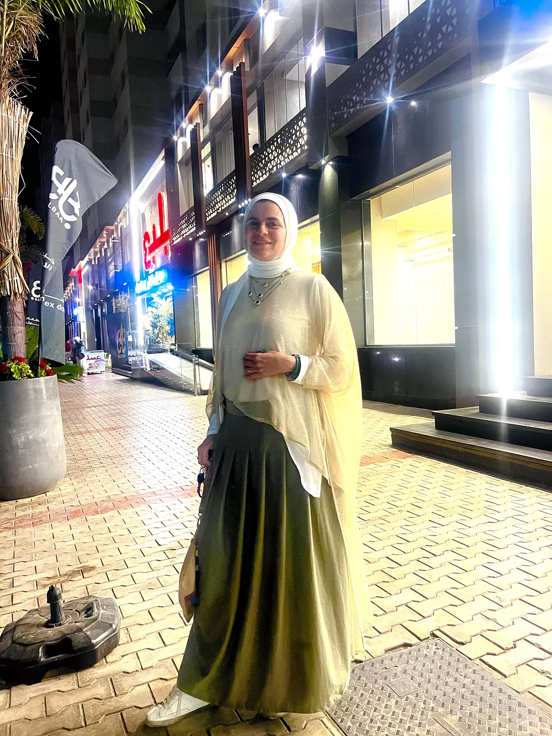 Olive skirt  hover image
