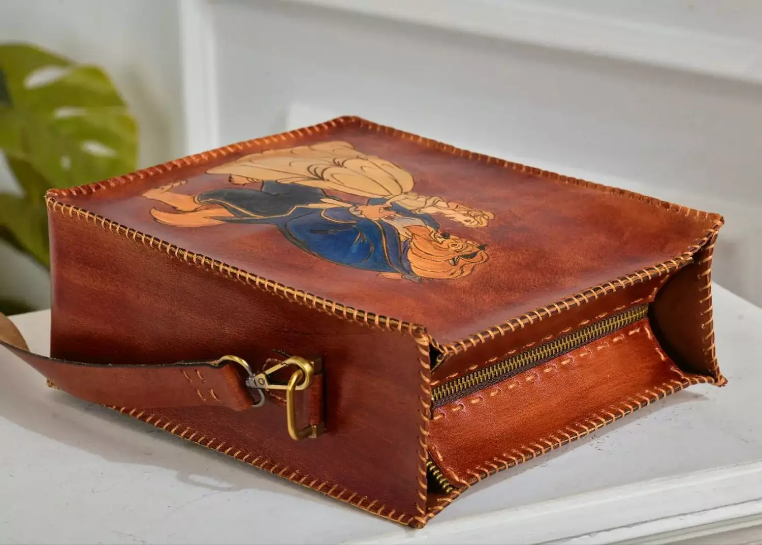 beauty and the beast handbag hover image