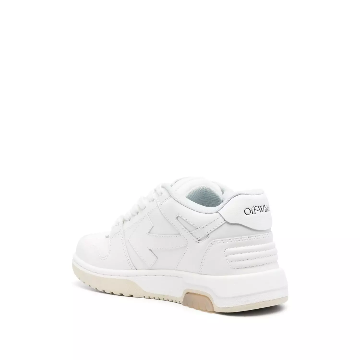 OFF-WHITE Out Of Office OOO Low Tops For Walking White Black 2