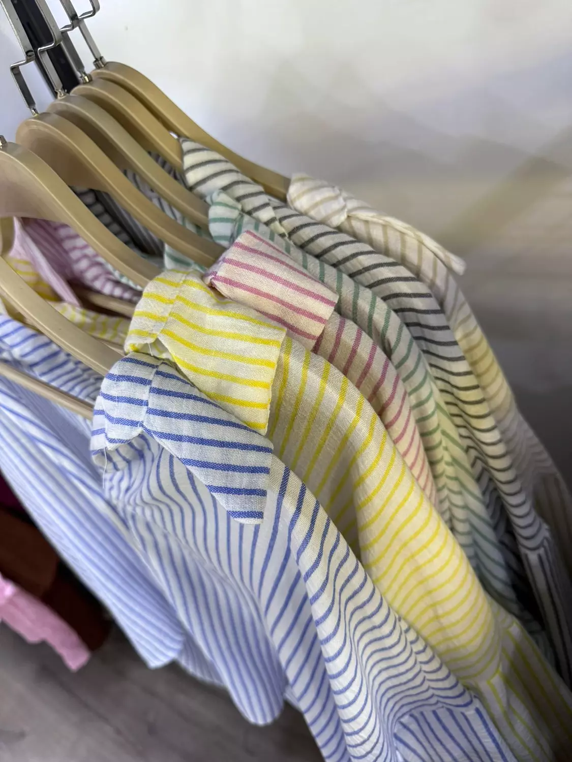 Striped Linen Shirt with Relaxed Fit 2