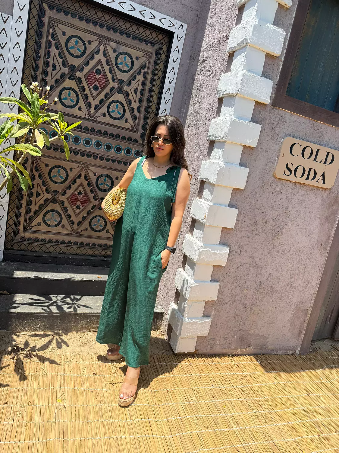 over size linen jumpsuit  1