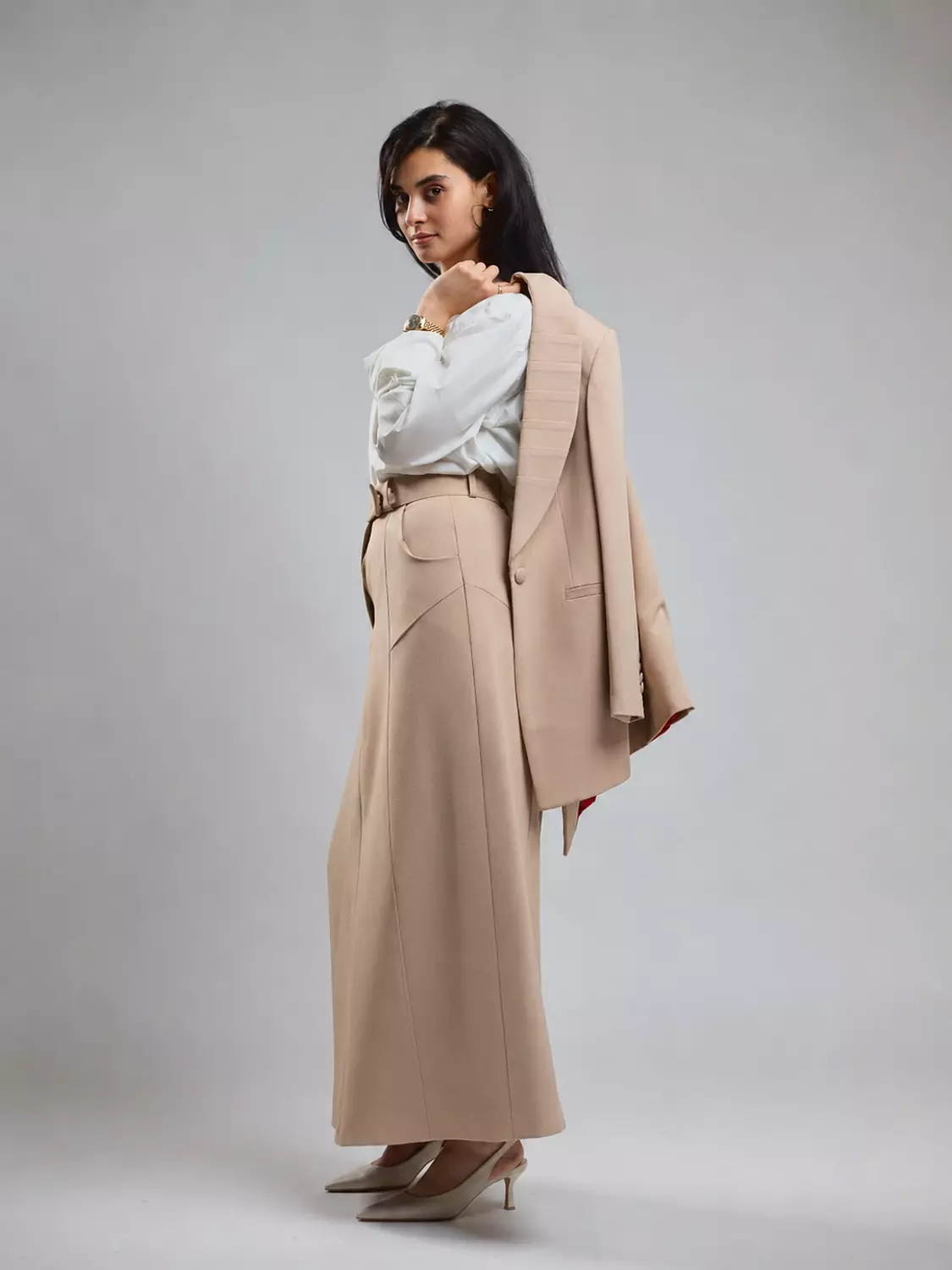 BIEGE OG SKIRT  image