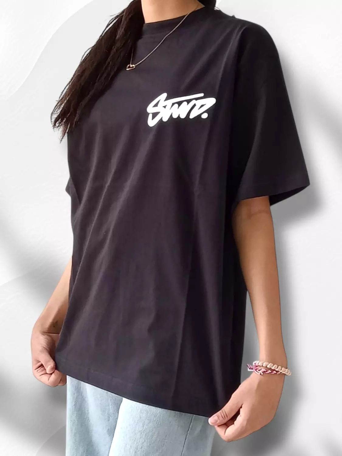 Pull & Bear oversize T-shirt - STWD image