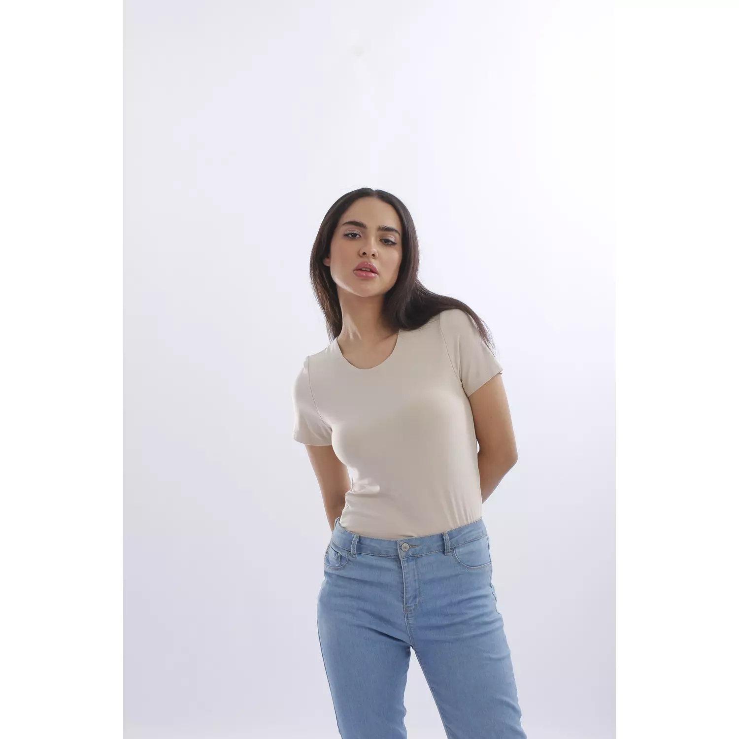 BASIC T-SHIRT cotton (DOUBLE LAYERED TOP) 9
