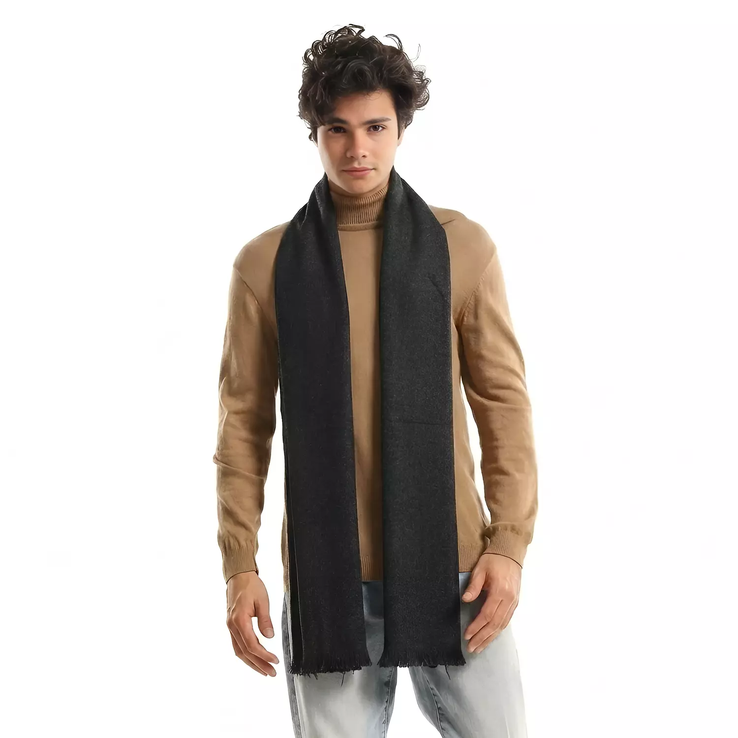 Classic Scarf - 5023 - Dark Gray image