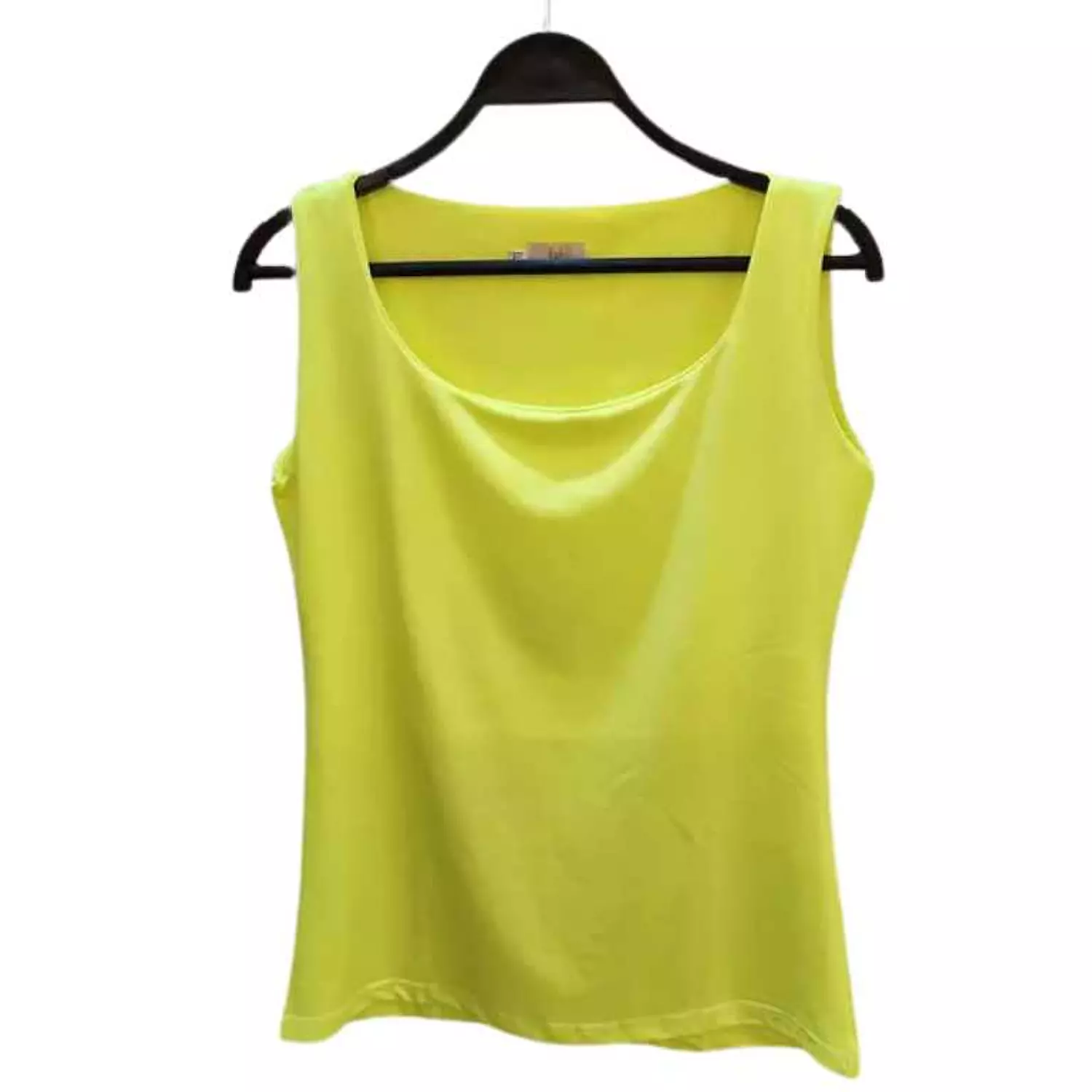 Basic Sleeveless Lycra Undershirt - Neon Green image