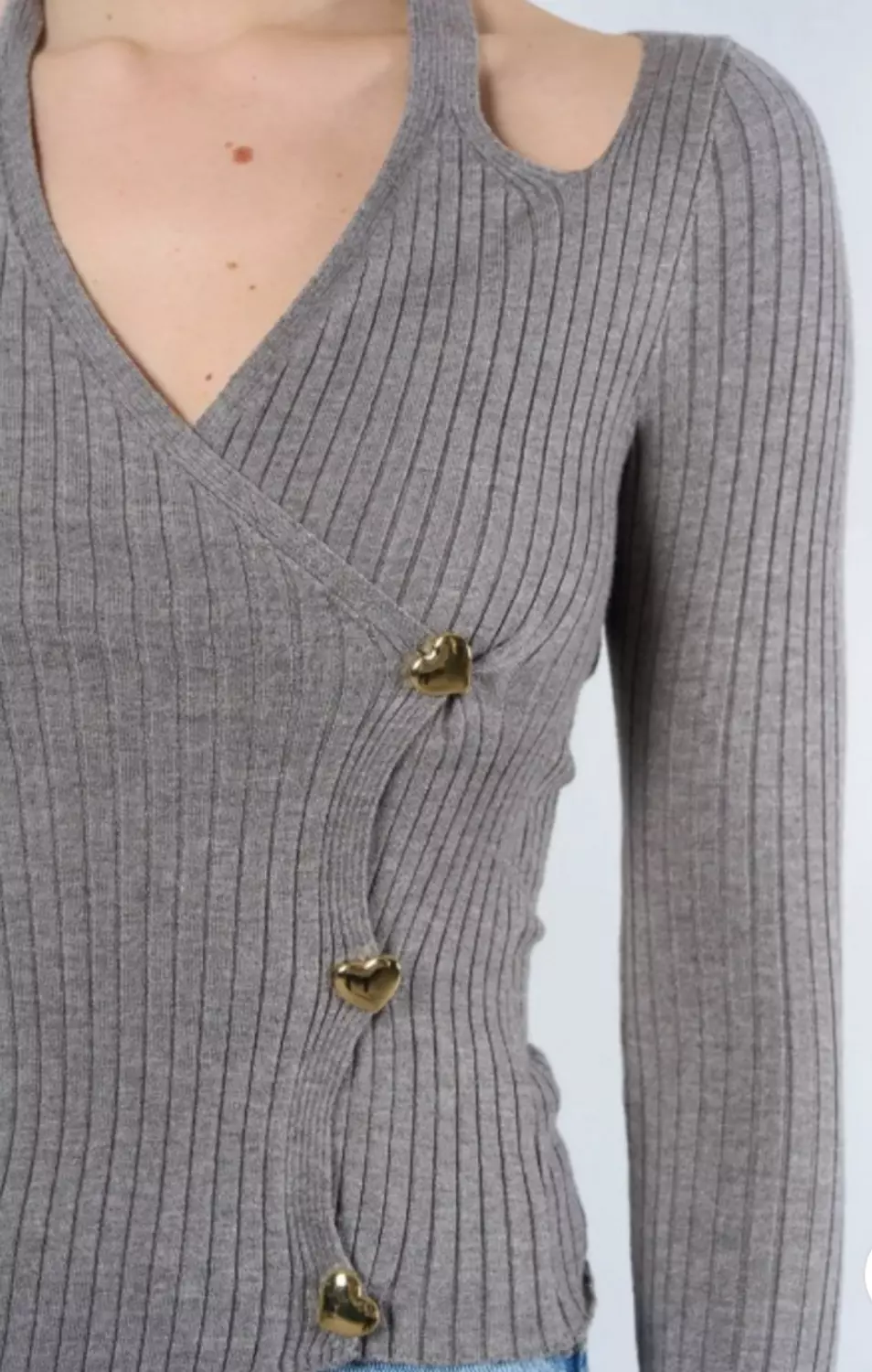 Hearts knit top 2