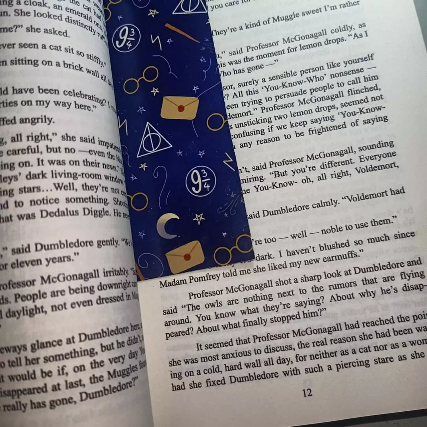 Harry Potter bookmark image