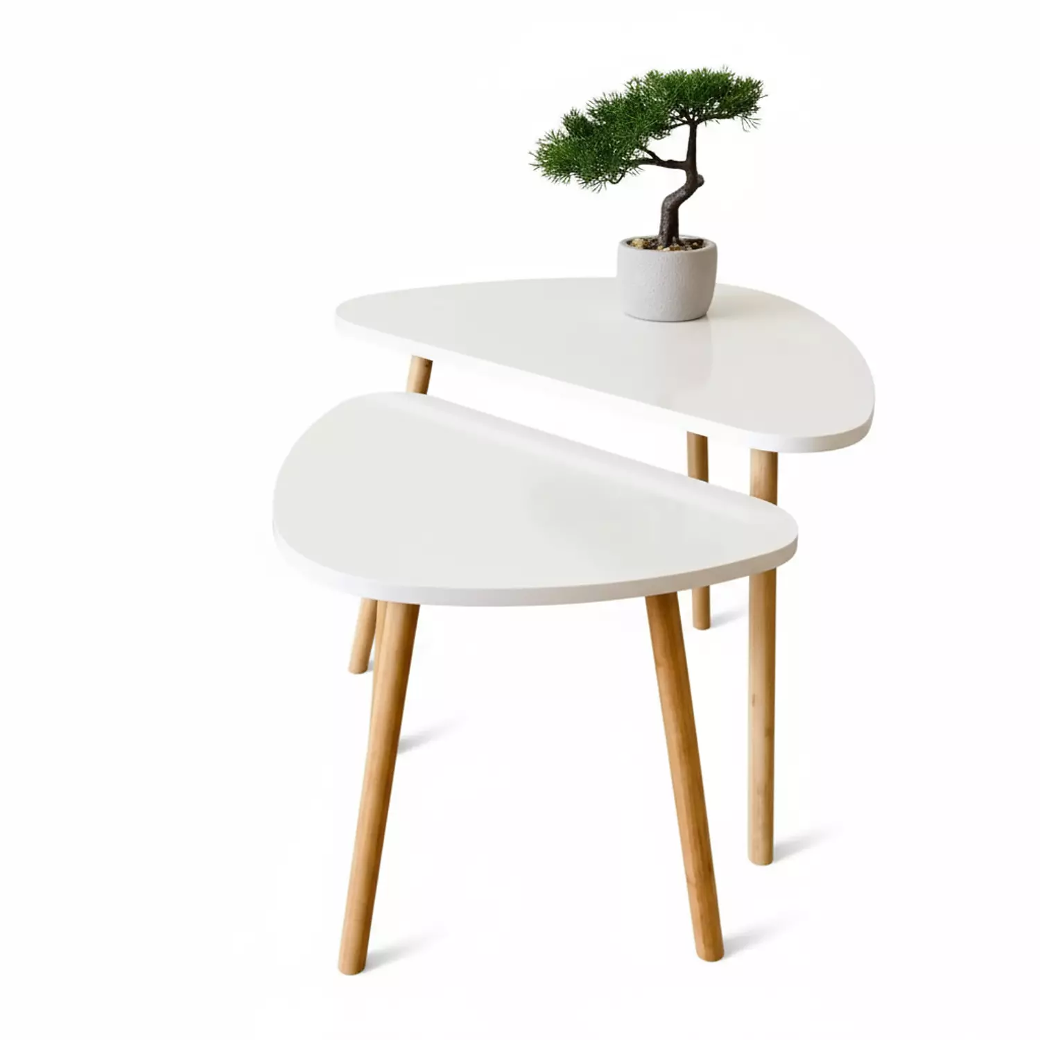 طقم ترابيزات جانبية مودرن – لمسة أناقة وعملية في نفس الوقت image