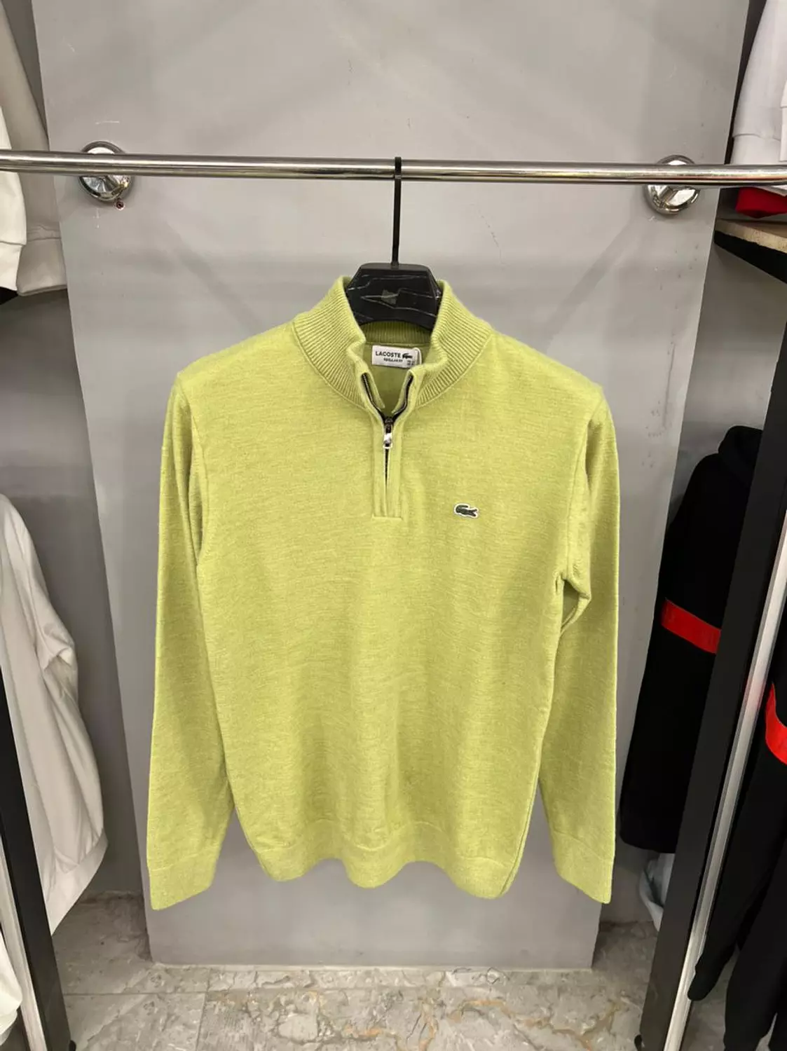 LACOSTE HALF ZIPPER PULLOVER image