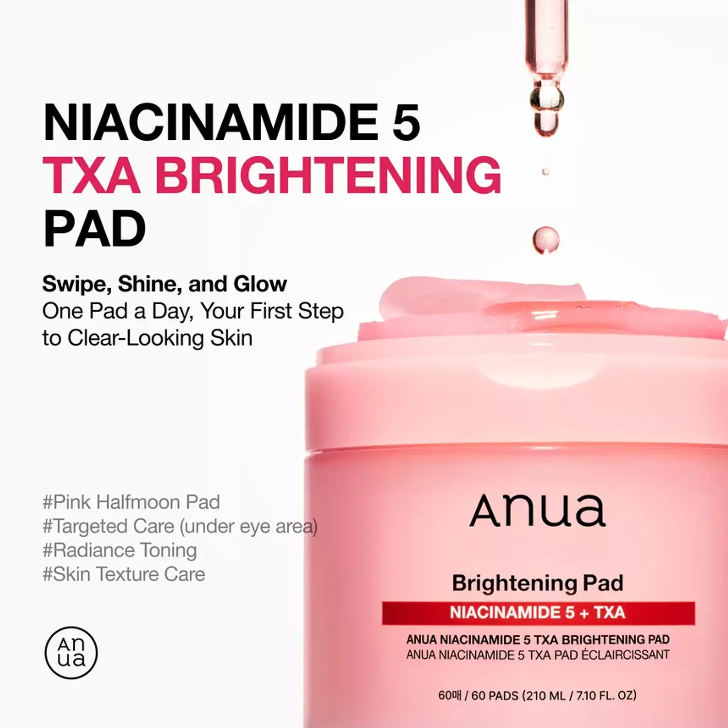 Anua - Niacinamide 5 TXA Brightening Pad 1