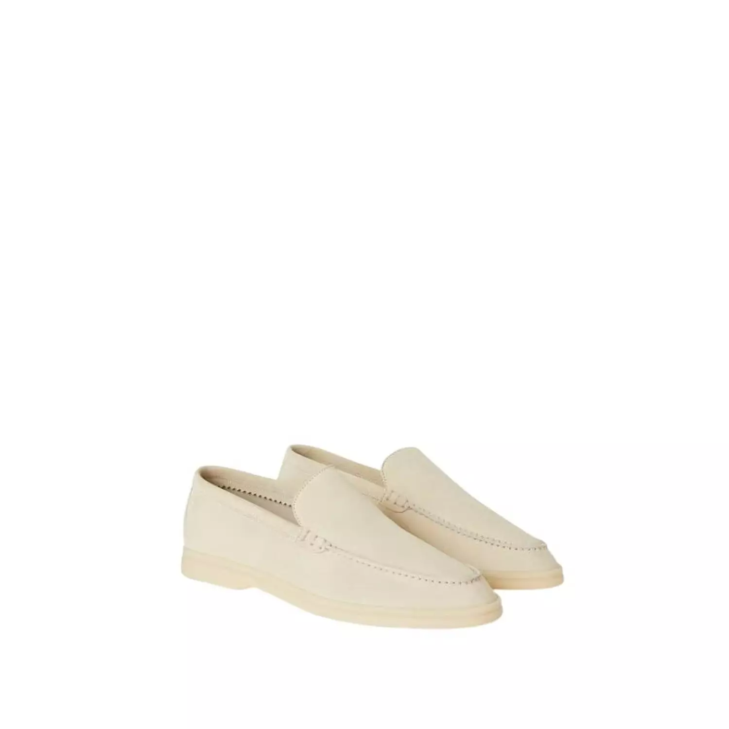 Loro Piana Summer Walk Loafer Suede Nougat hover image