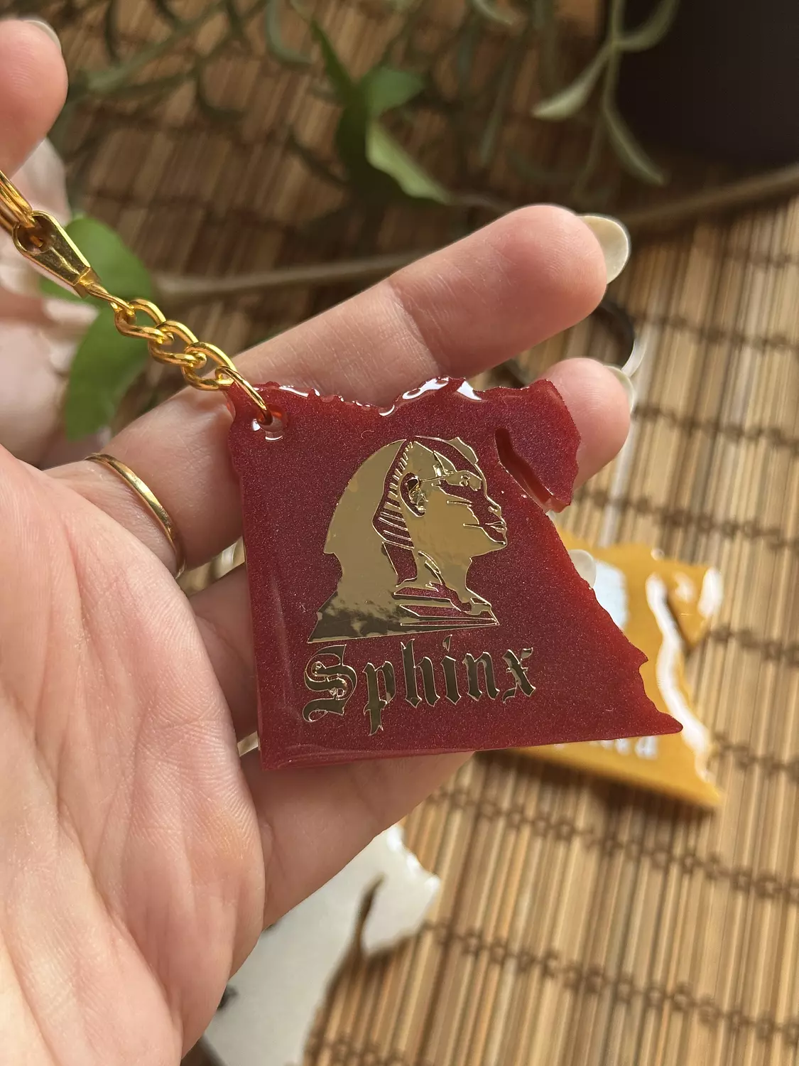 Egypt's Map Keychain ( By Order ) 2