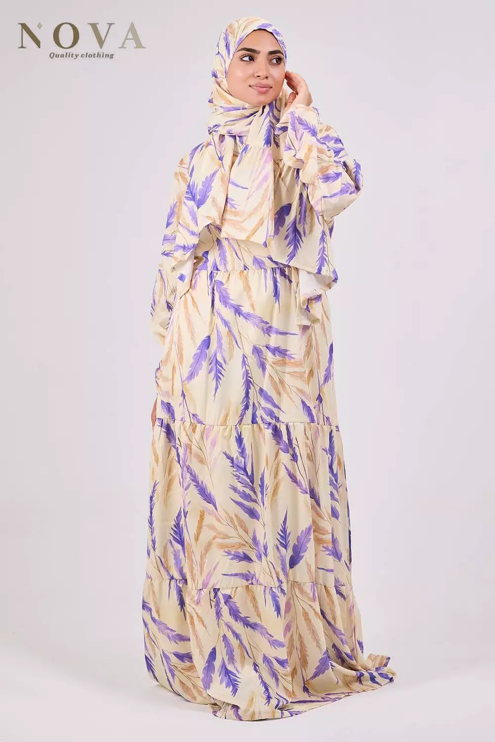 Feather soft dress image