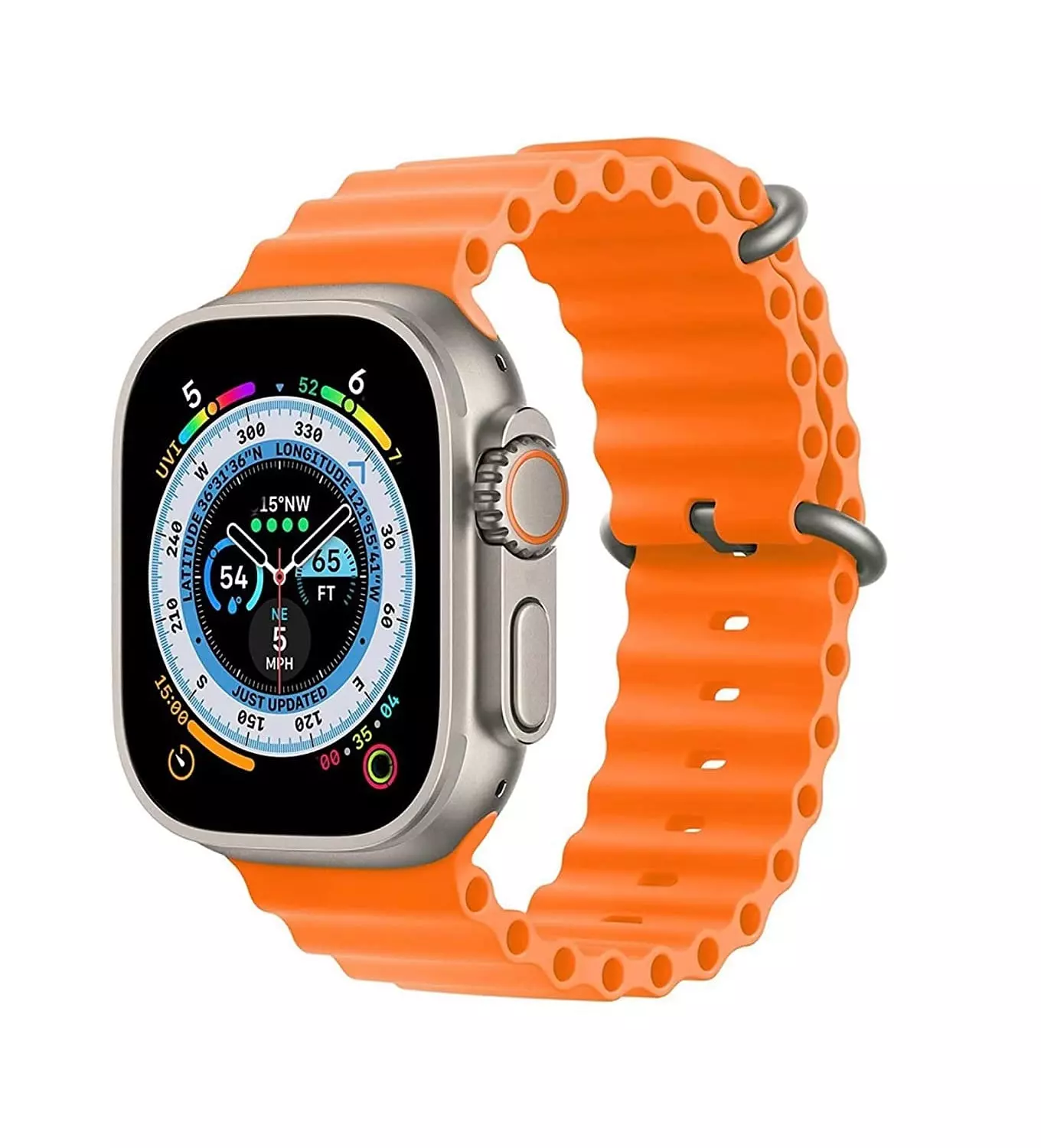 BW8 Ultra Smart Watch with 2.08-inch HD Screen, NFC Support, Wireless Charging, and Water Resistant image