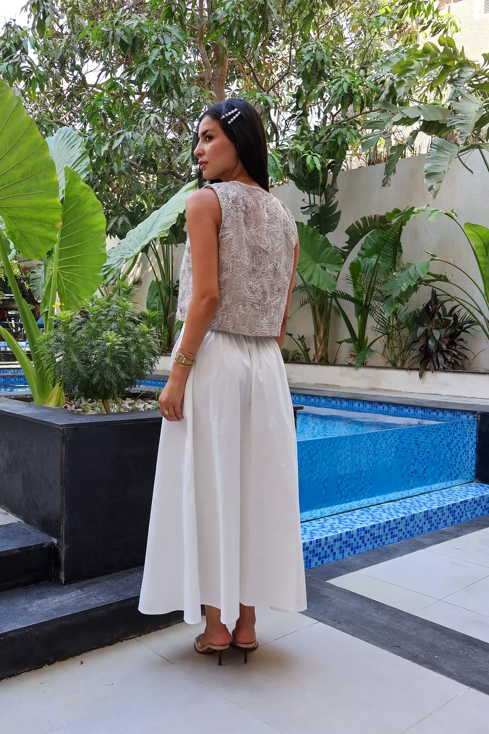 Maxi Skirt - Off white 5