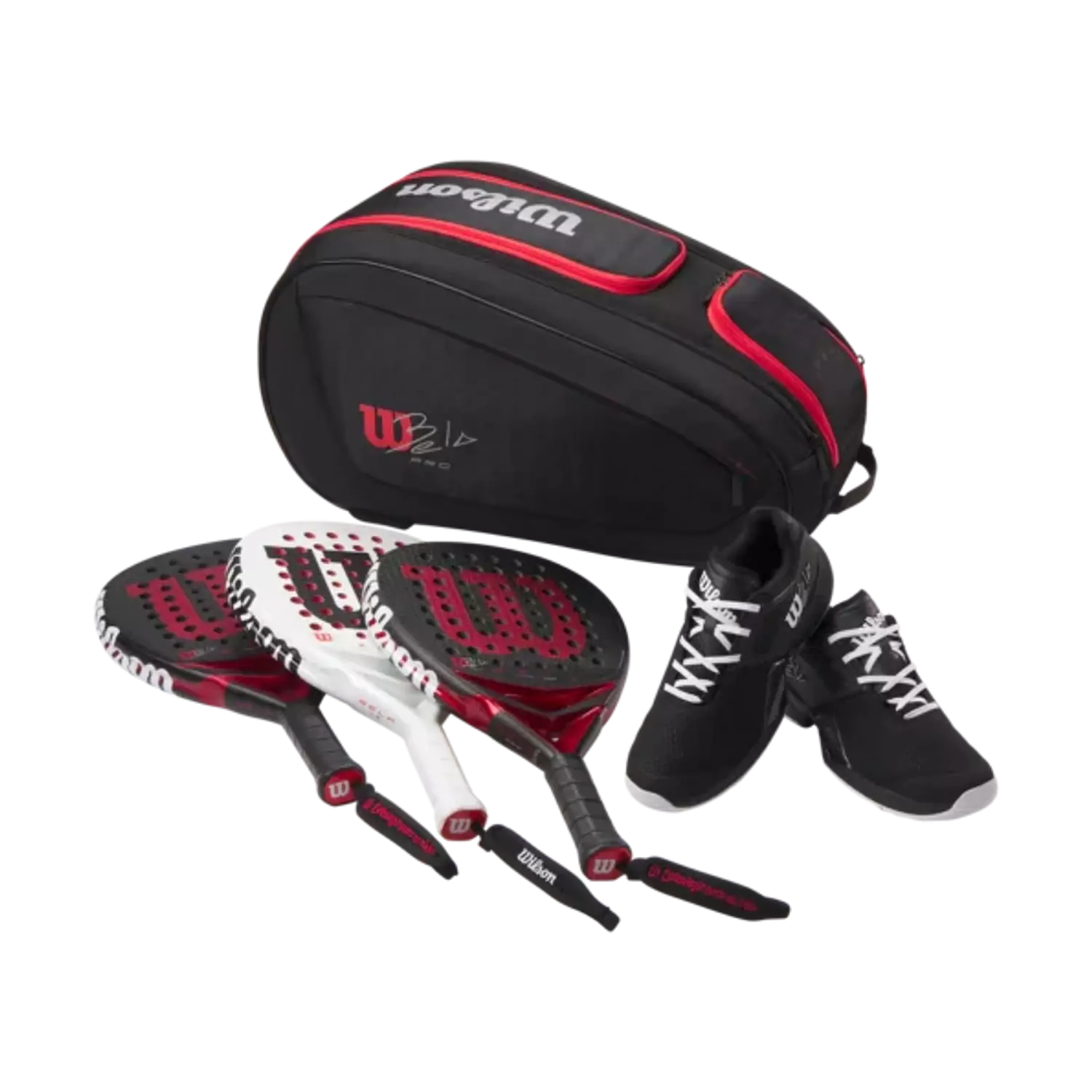 Wilson Bela V3 Padel Bag - Black/Red 2025 3