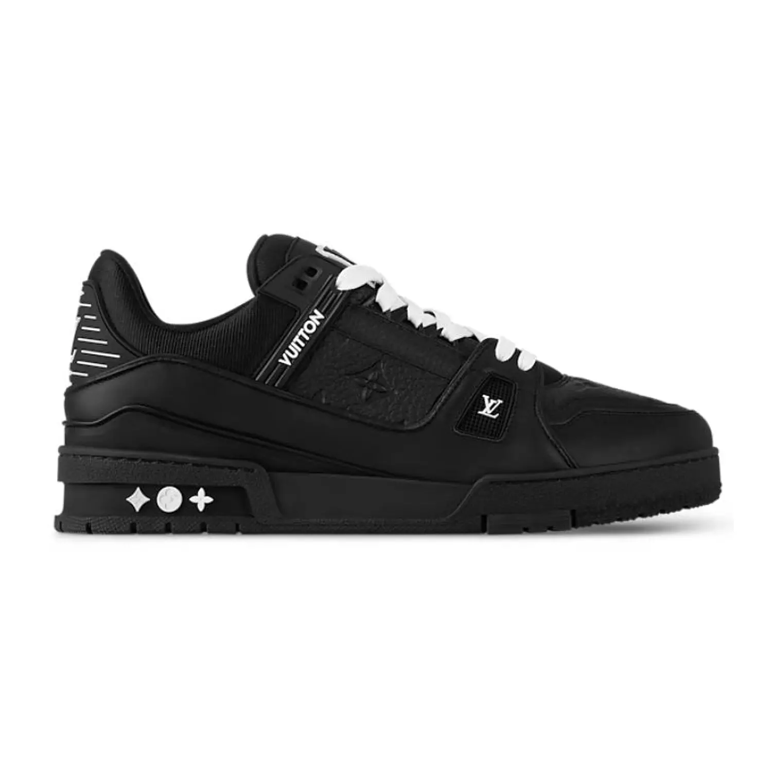 Louis Vuitton Trainer – Black Embossed Monogram image