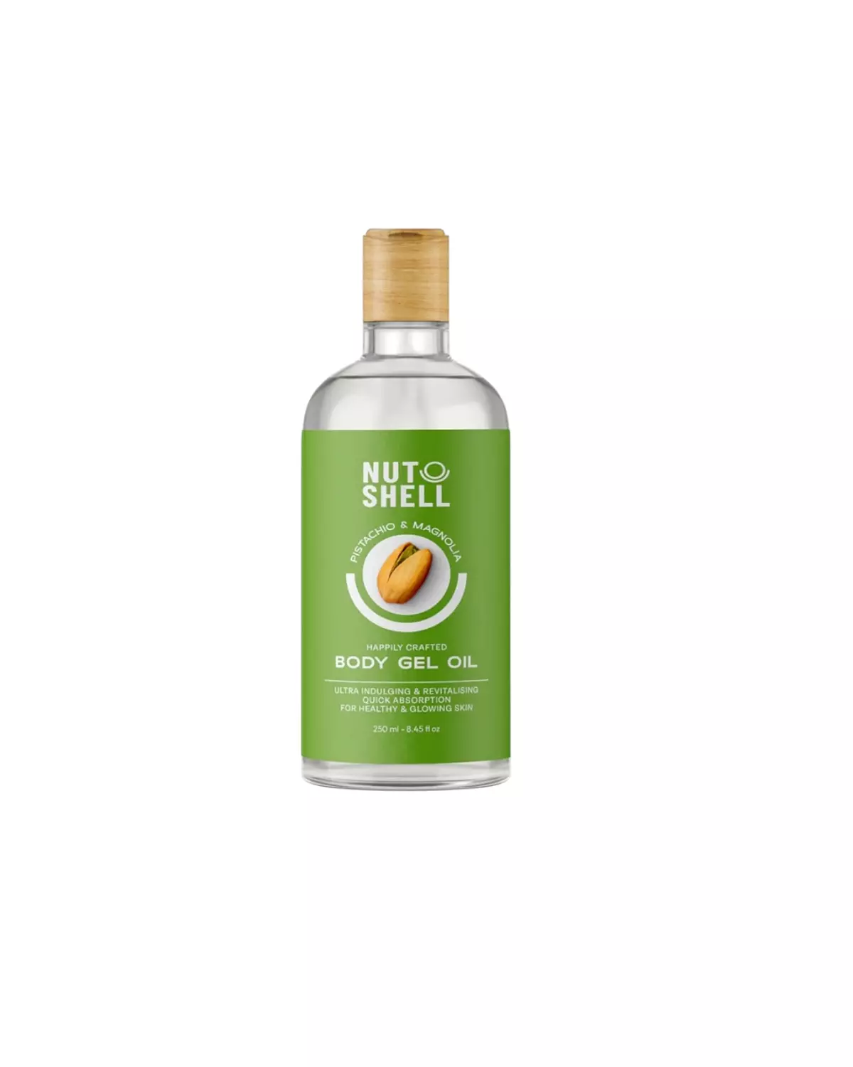 Nutshell Body Gel Oil - Pistachio & Magnolia   image