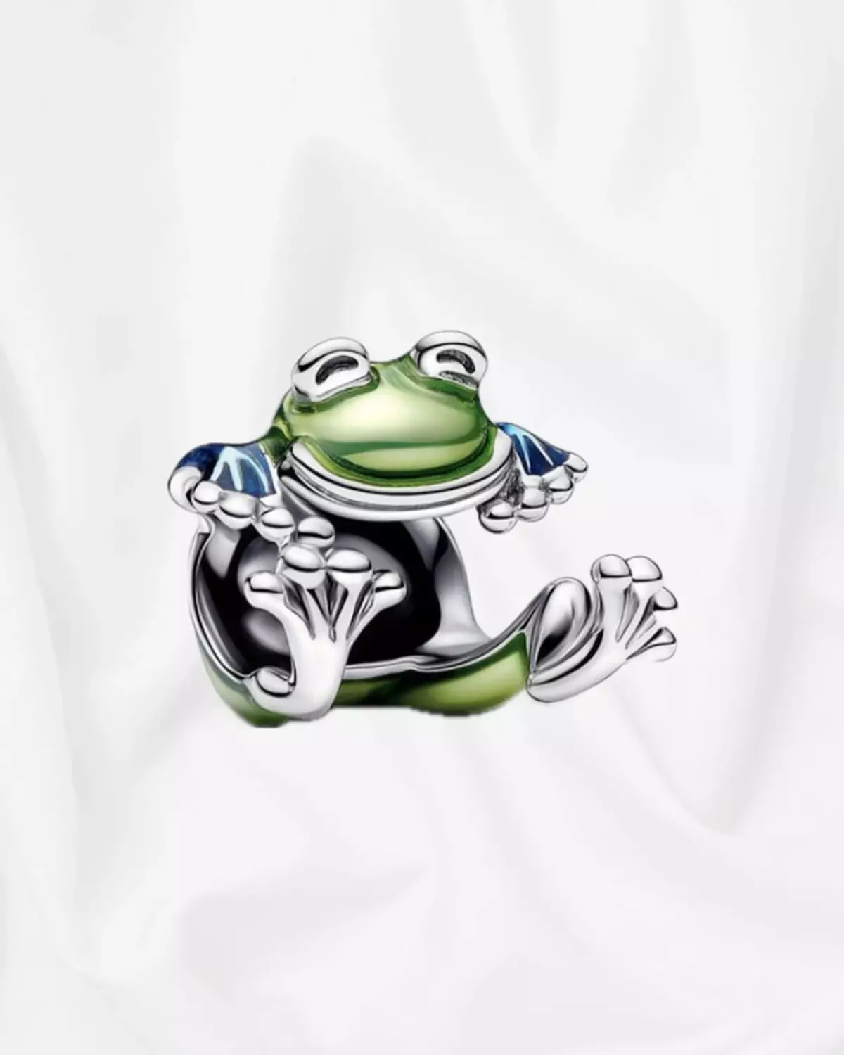 Climbing Frog Charm image