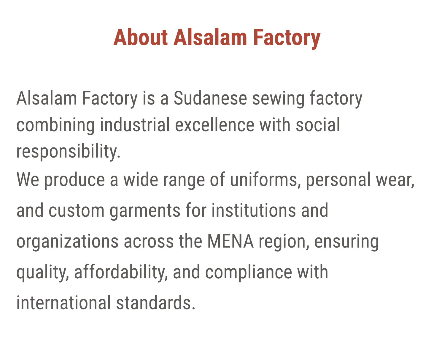 banner image for Alsalam Factory