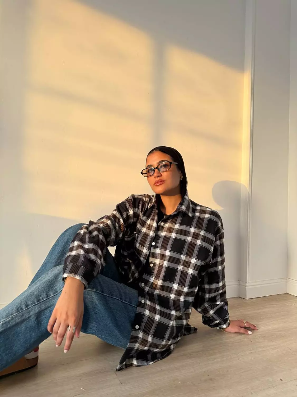 patterned shirt hover image